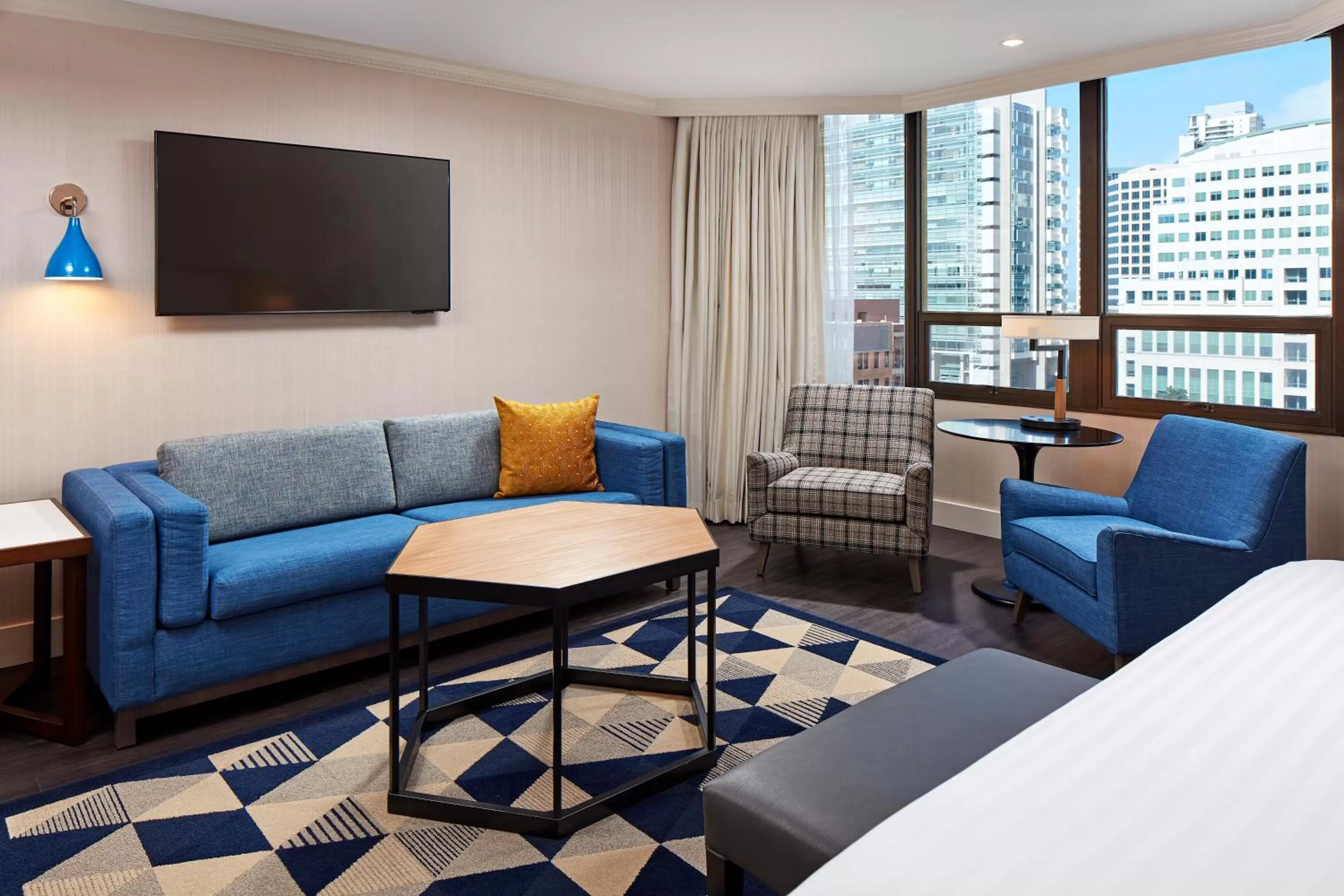 Bedroom in The Bristol Hotel San Diego