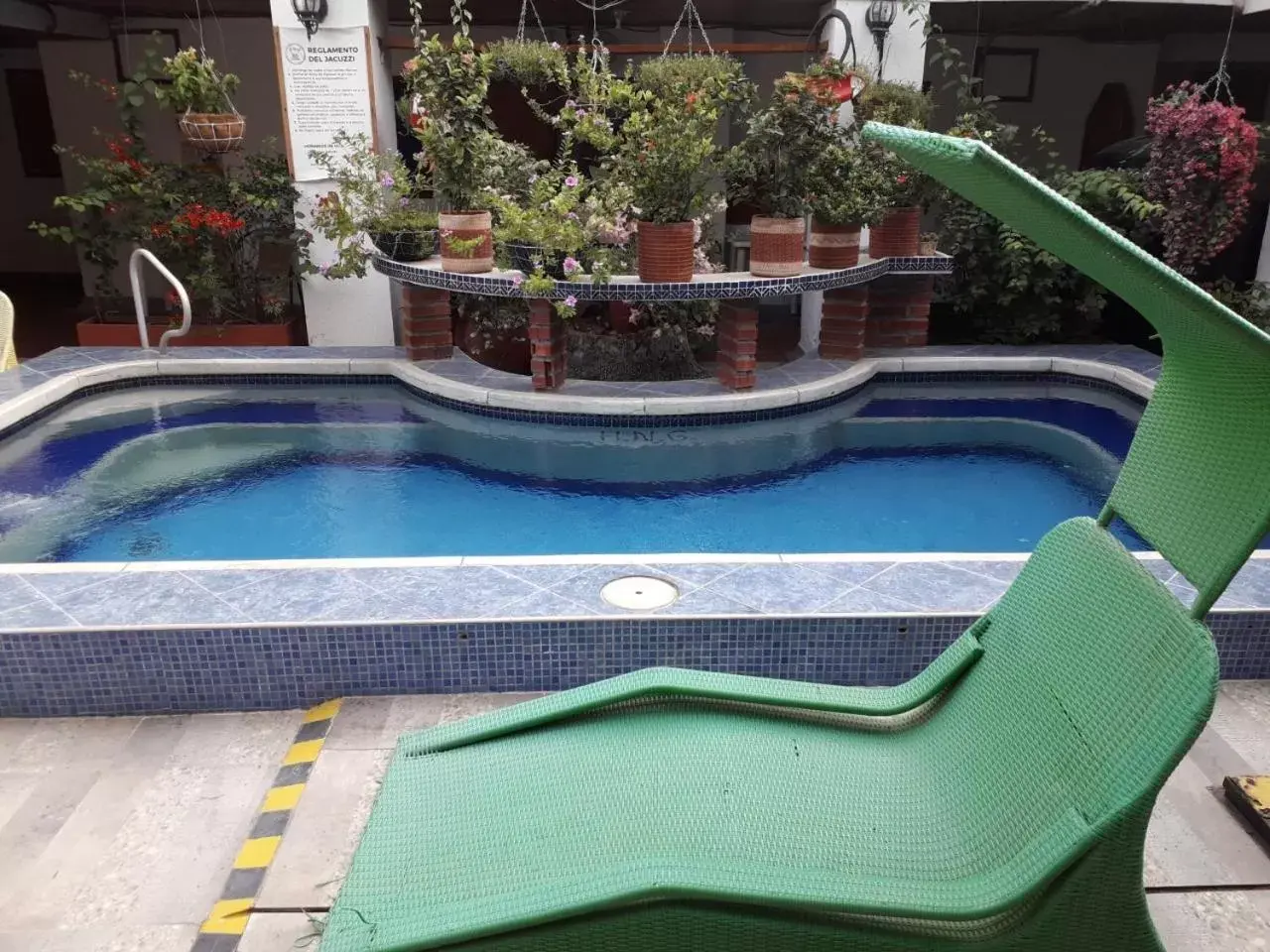 Garden, Pool View in Hotel Nueva Granada