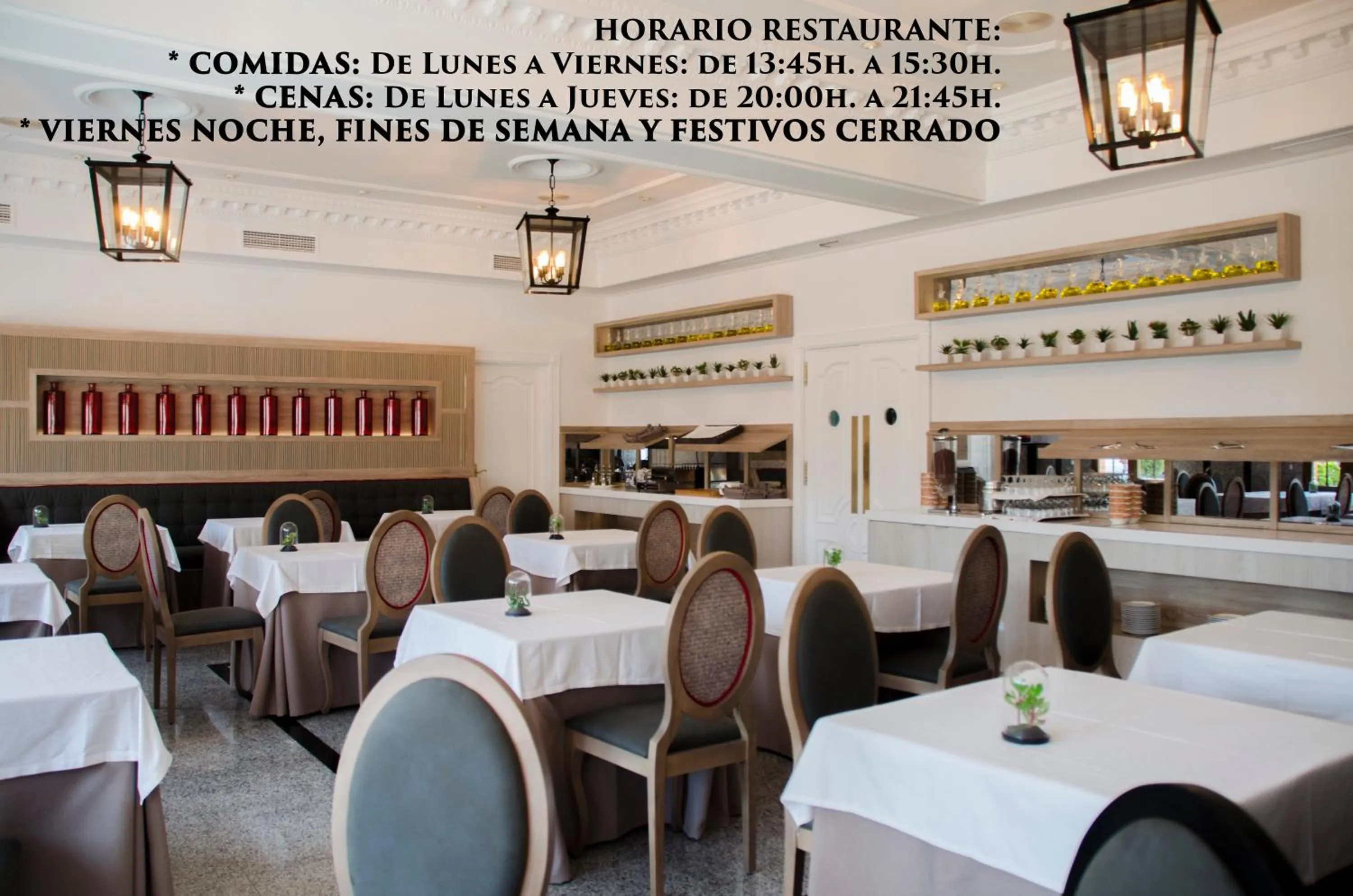 Restaurant/places to eat in Hotel Complejo París