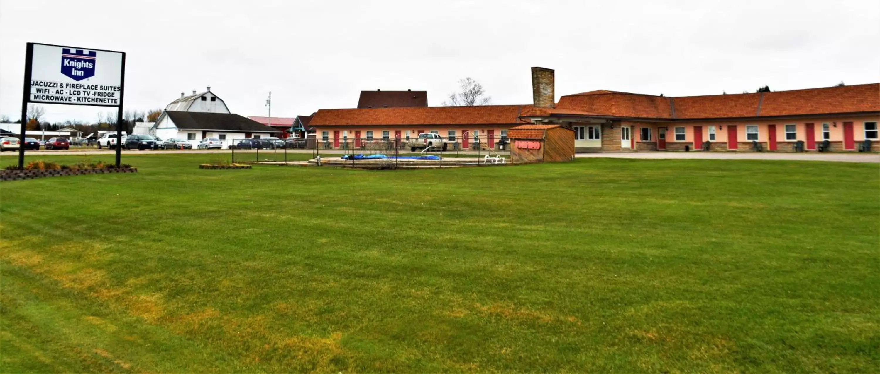 Bird's eye view in Knights Inn Colonial Fireside Inn Bird's eye view in Knights Inn Colonial Fireside Inn
