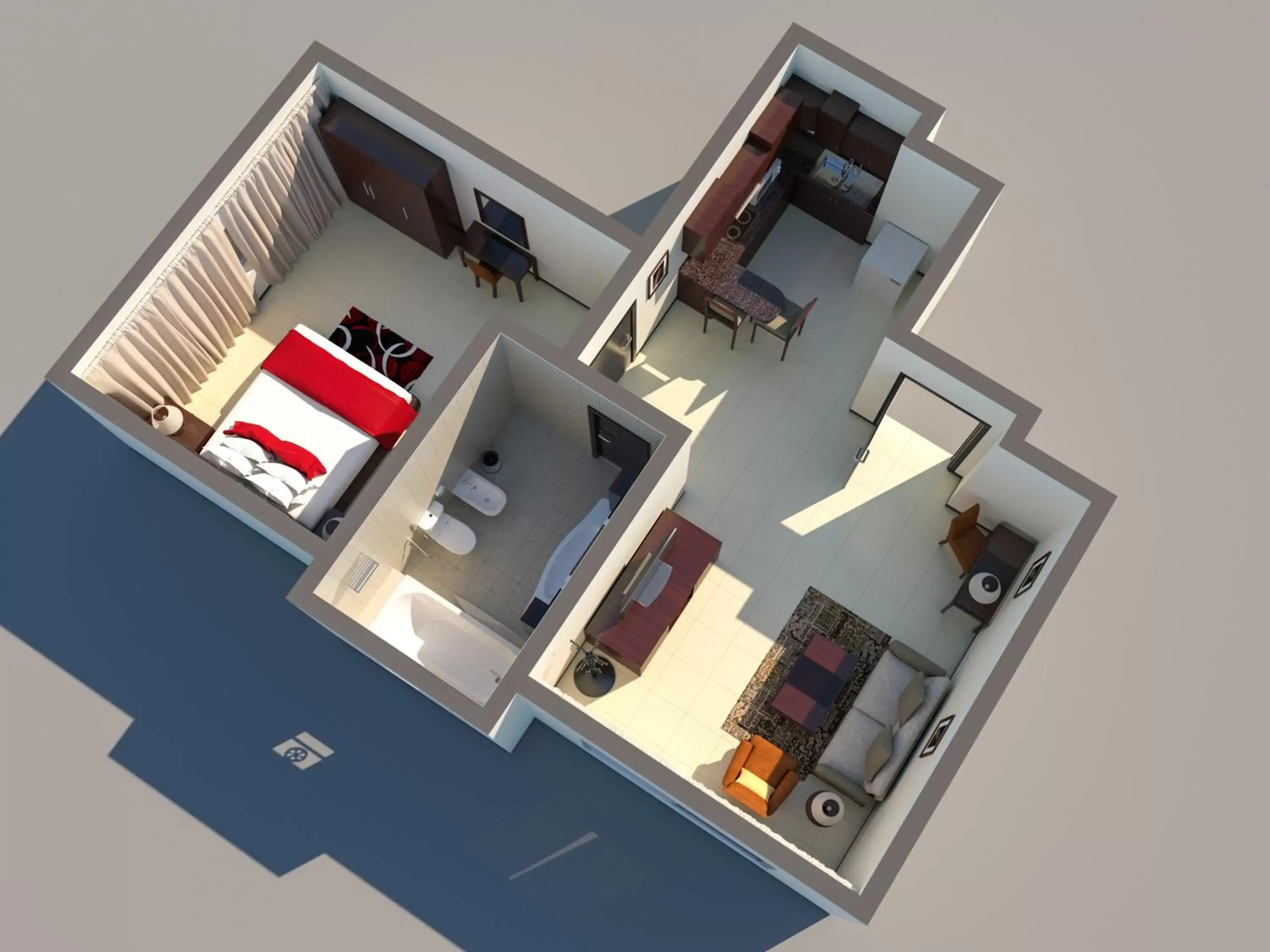 Other, Floor Plan in Ewan Ajman Suites Hotel