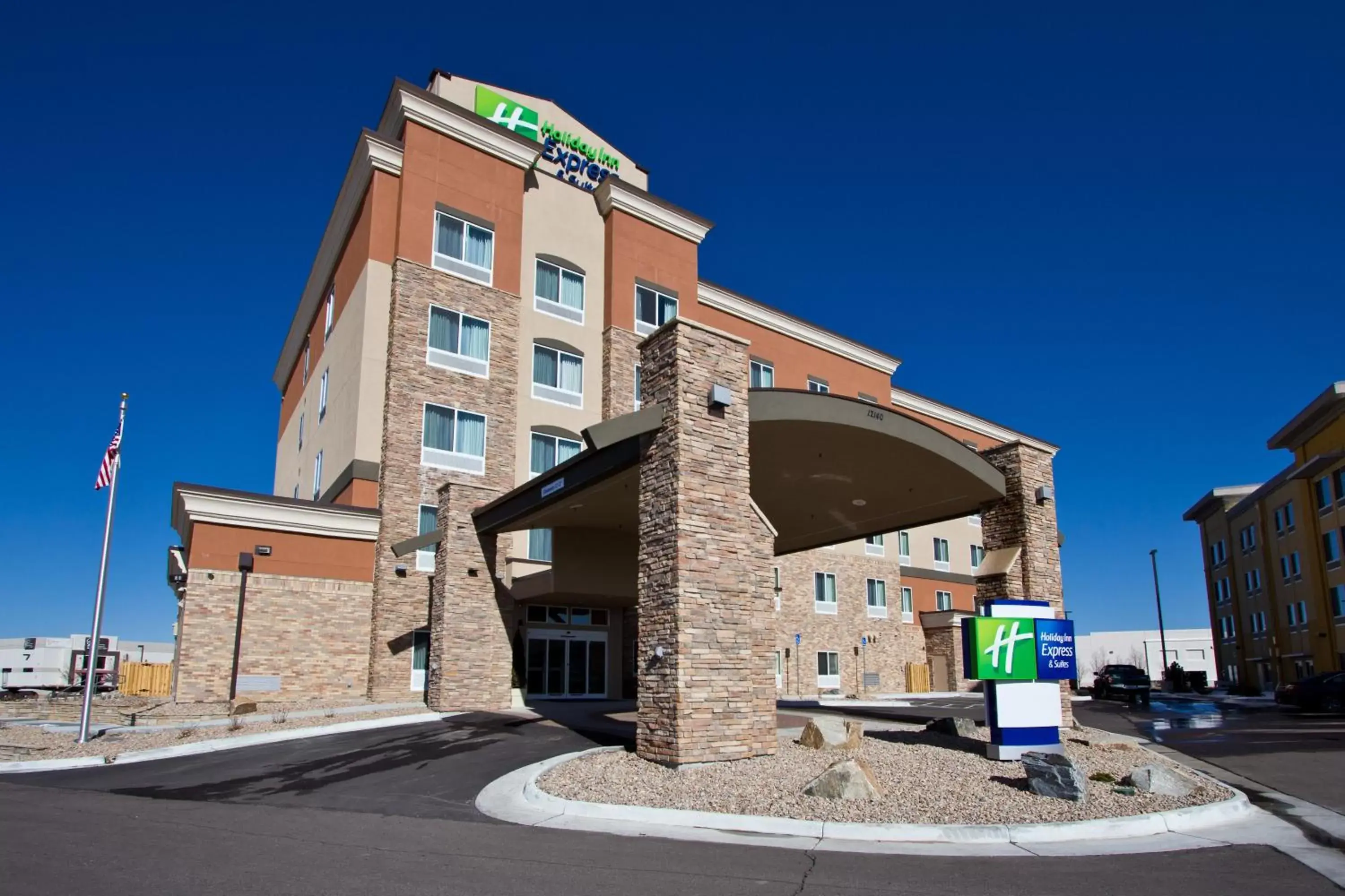 Property Building in Holiday Inn Express and Suites Denver East Peoria Street, an IHG Hotel