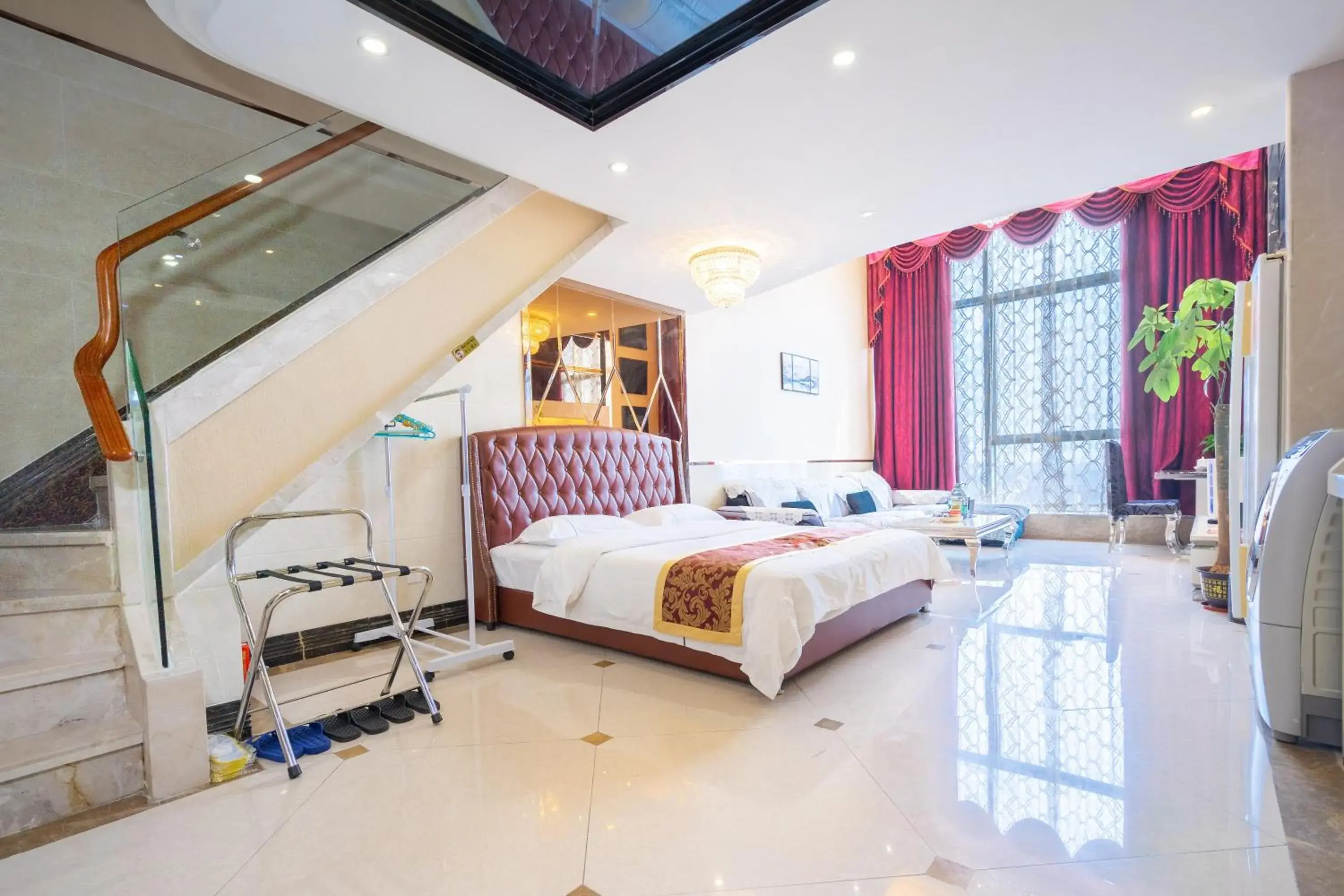 Photo of the whole room, Bed in Guangzhou Hakka Apartment Beijing Road Photo of the whole room, Bed in Guangzhou Hakka Apartment Beijing Road