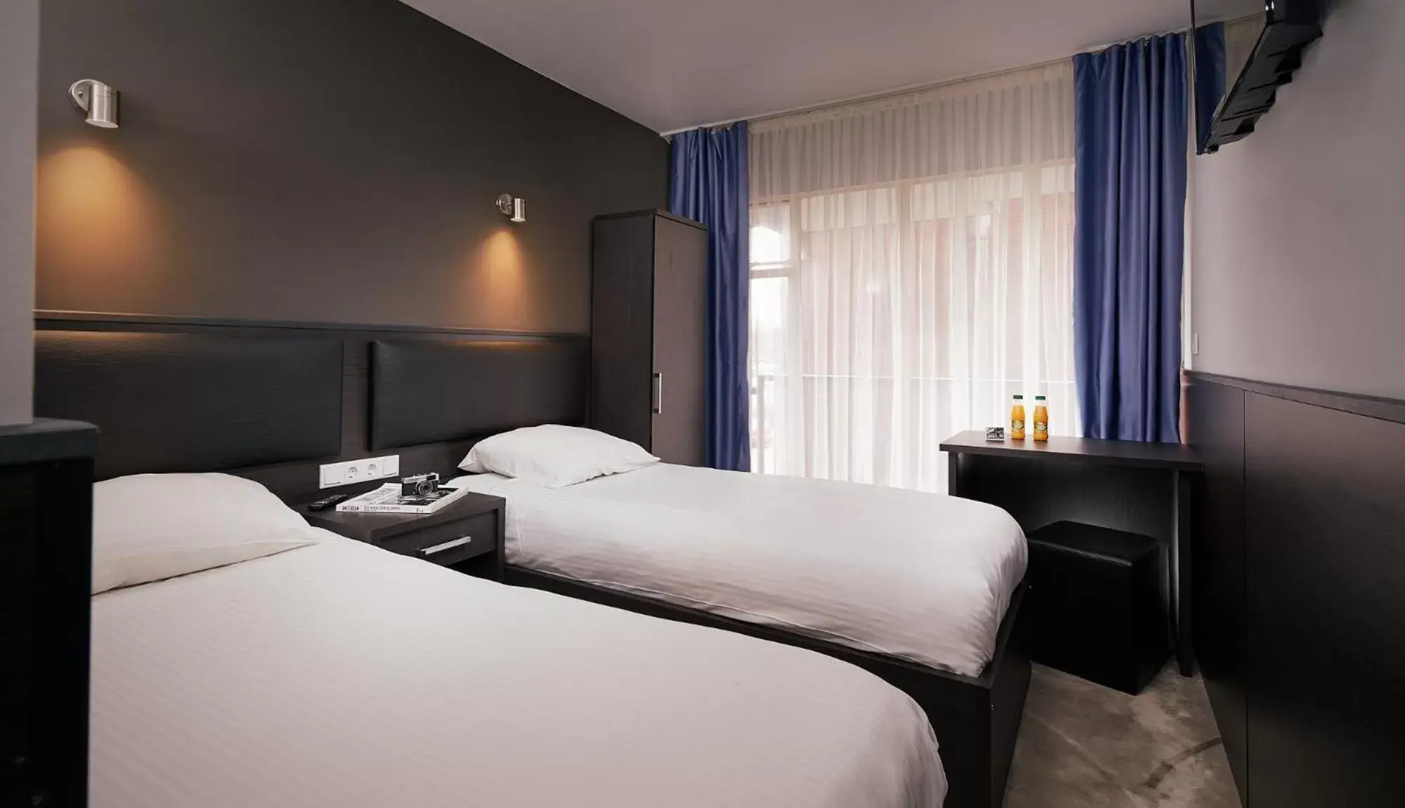 TV and multimedia, Bed in Belfort Hotel