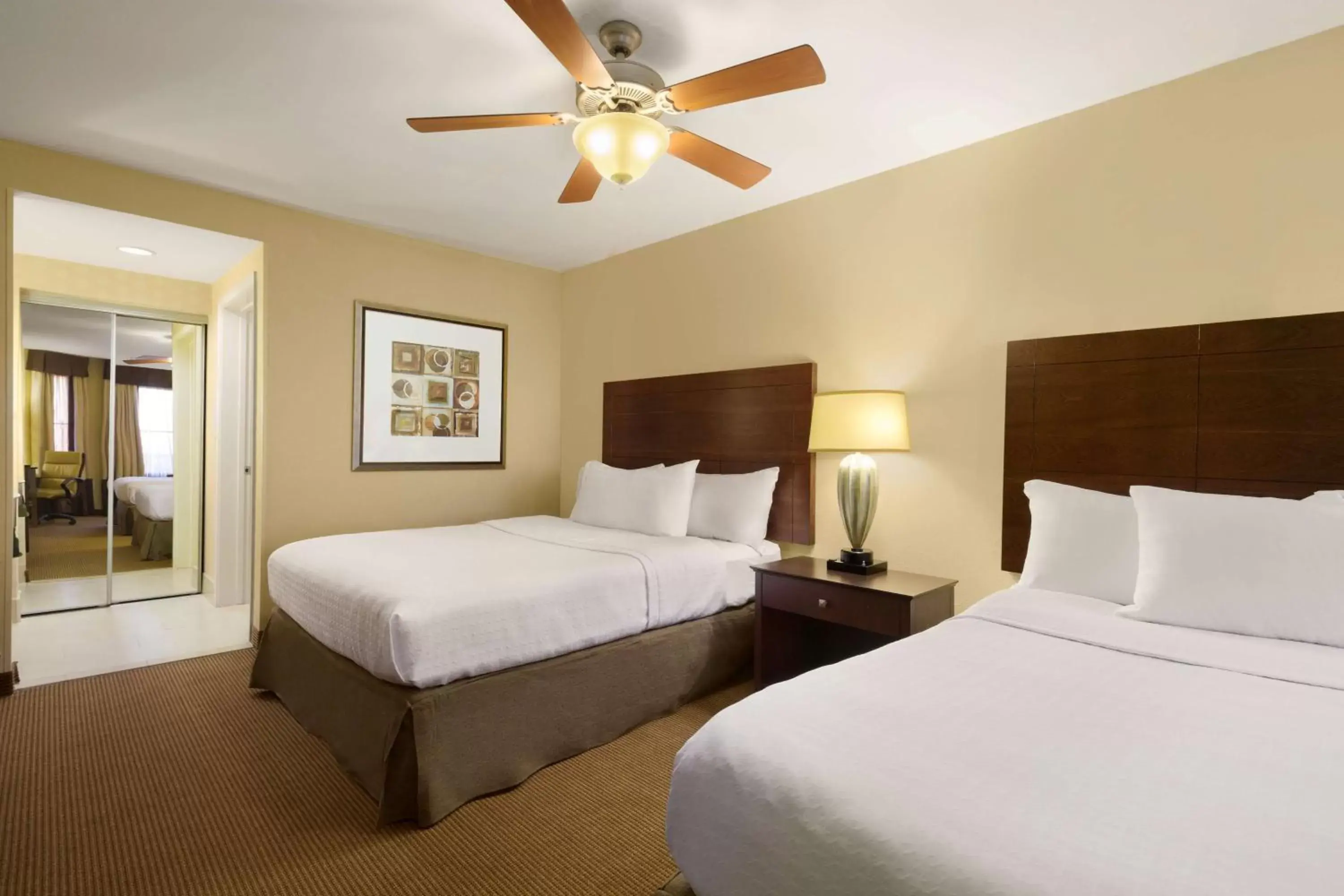 Bed in Homewood Suites by Hilton Houston - Northwest/CY-FAIR
