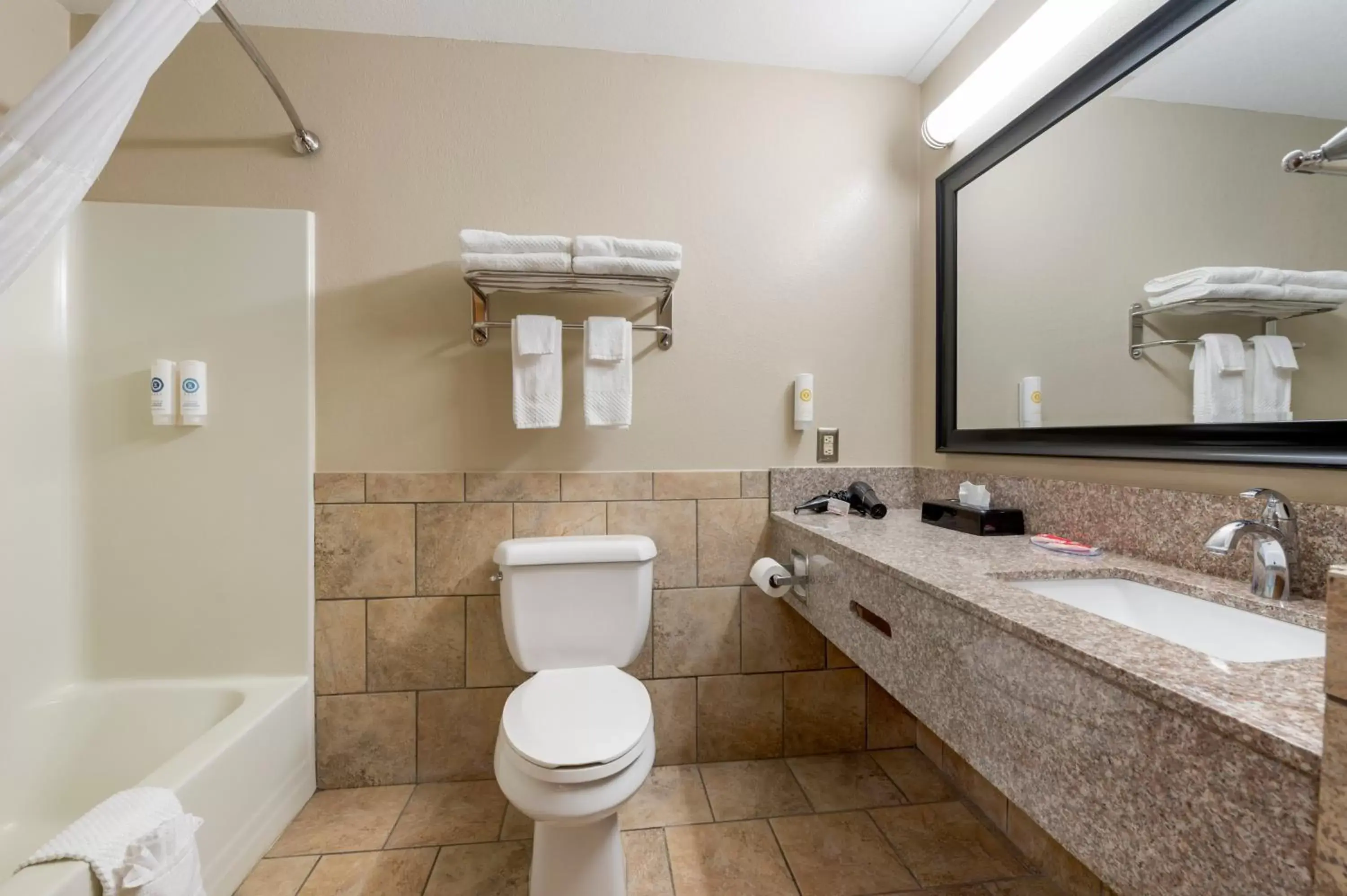 Bathroom in Econo Lodge Shelbyville
