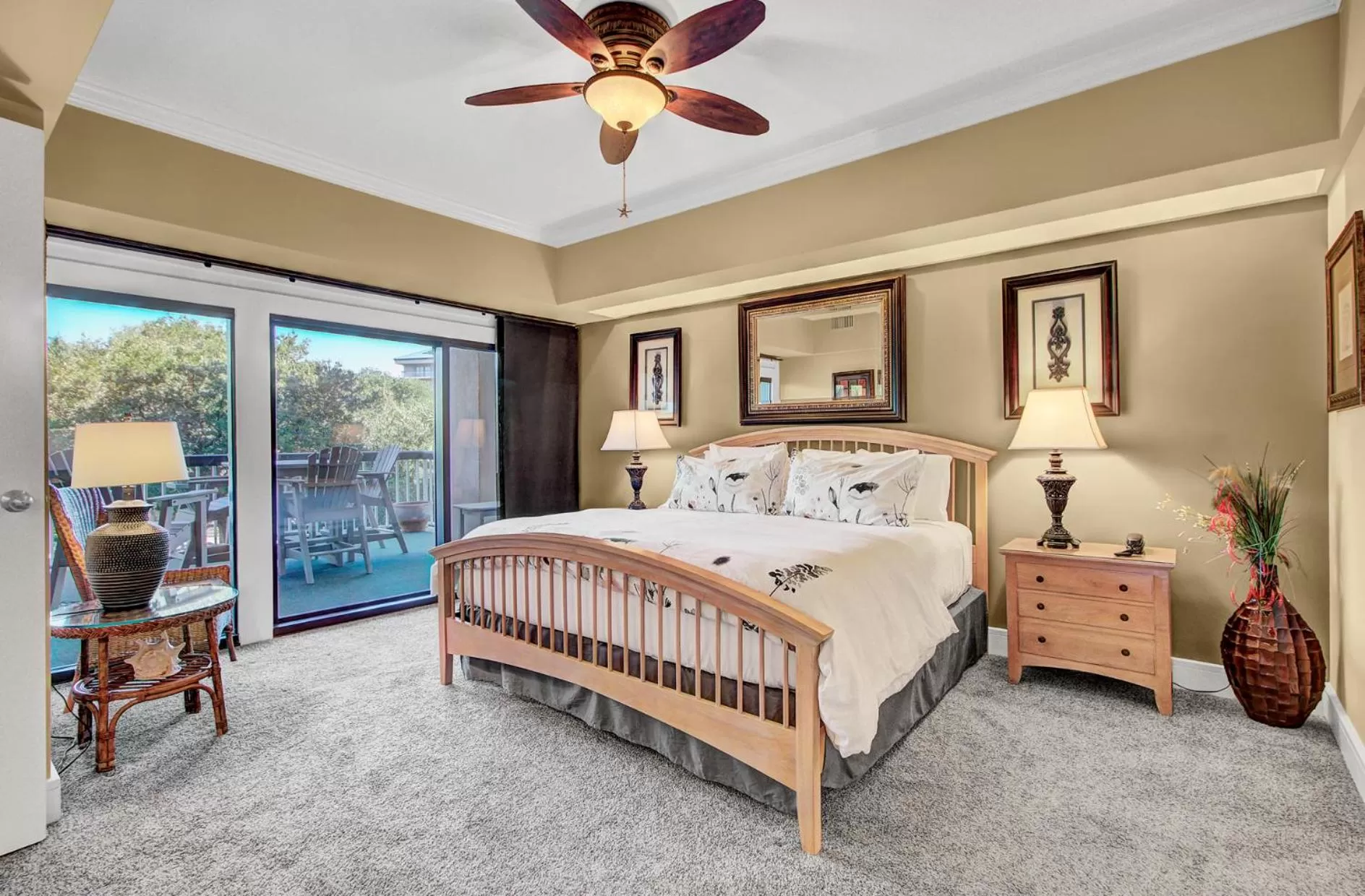 Bed in Wild Dunes Resort - Vacation Rentals