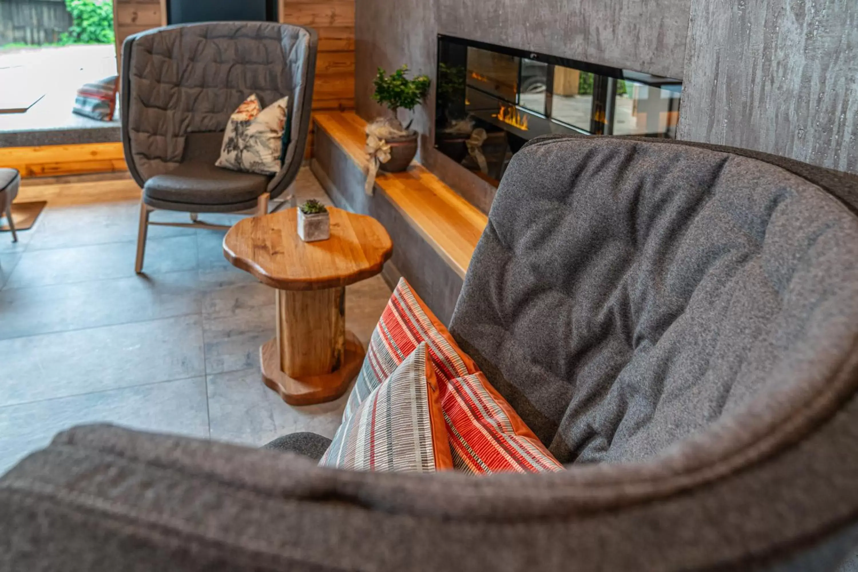 Lobby or reception, Seating Area in Stadtvilla Schladming Boutiquehotel