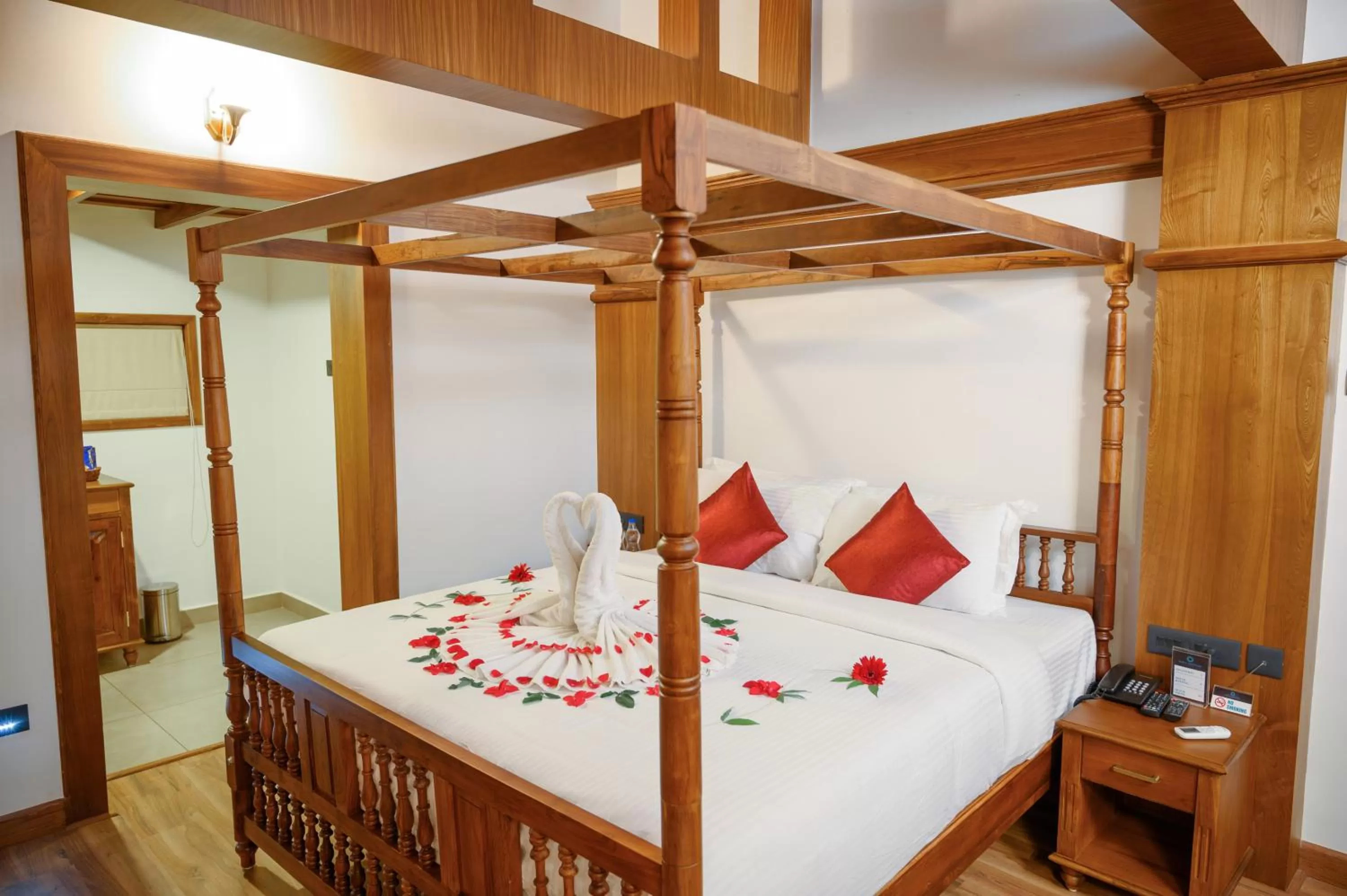 Bed in Surya Heritage Hotels