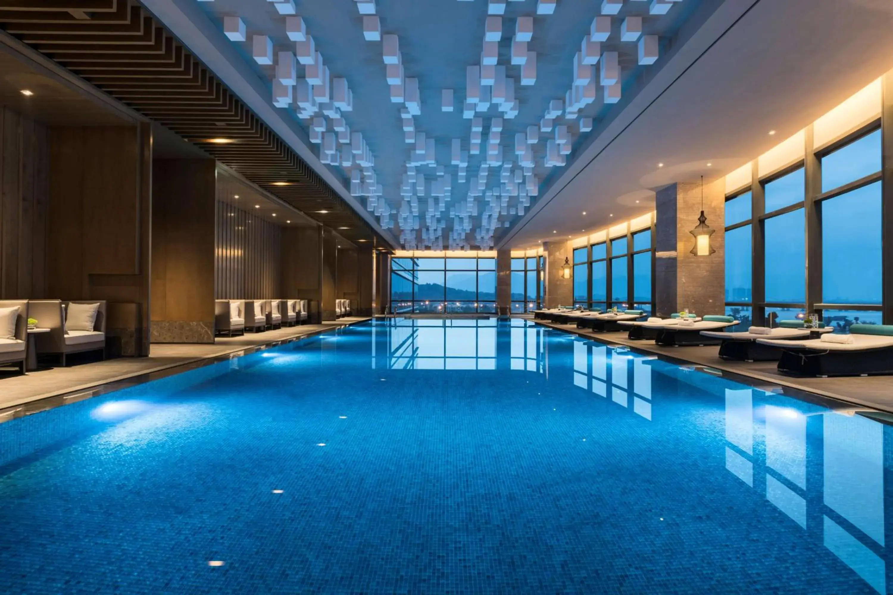 On site, Swimming Pool in Hyatt Regency Fuzhou Cangshan