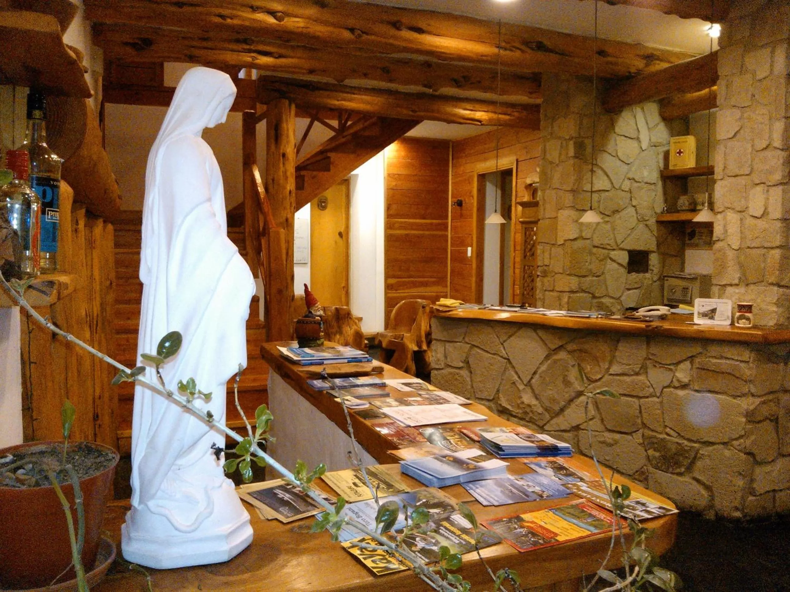 Lobby or reception in Hosteria Lekun Lekun