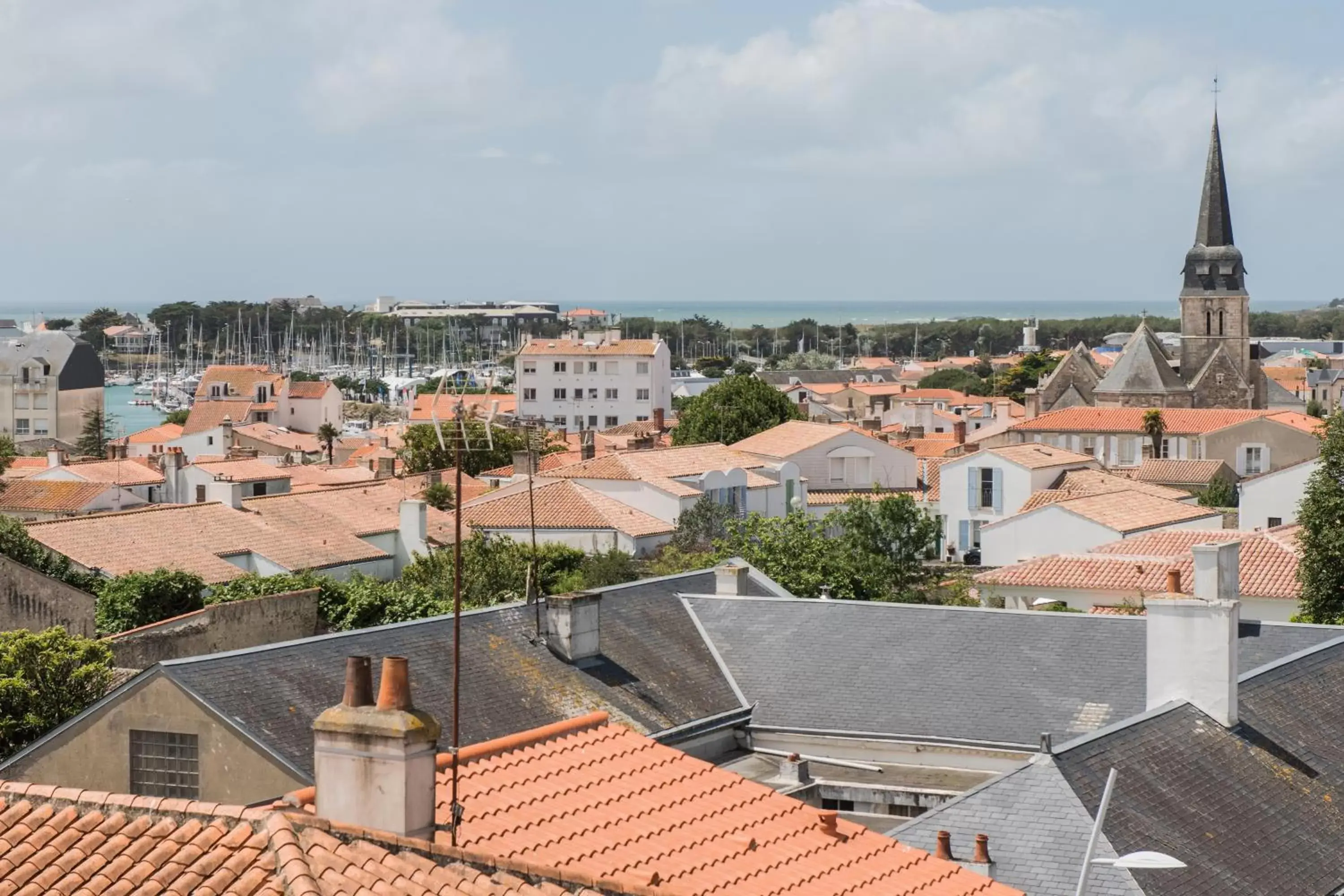 City view in ibis Styles St Gilles Croix de Vie centre-ville