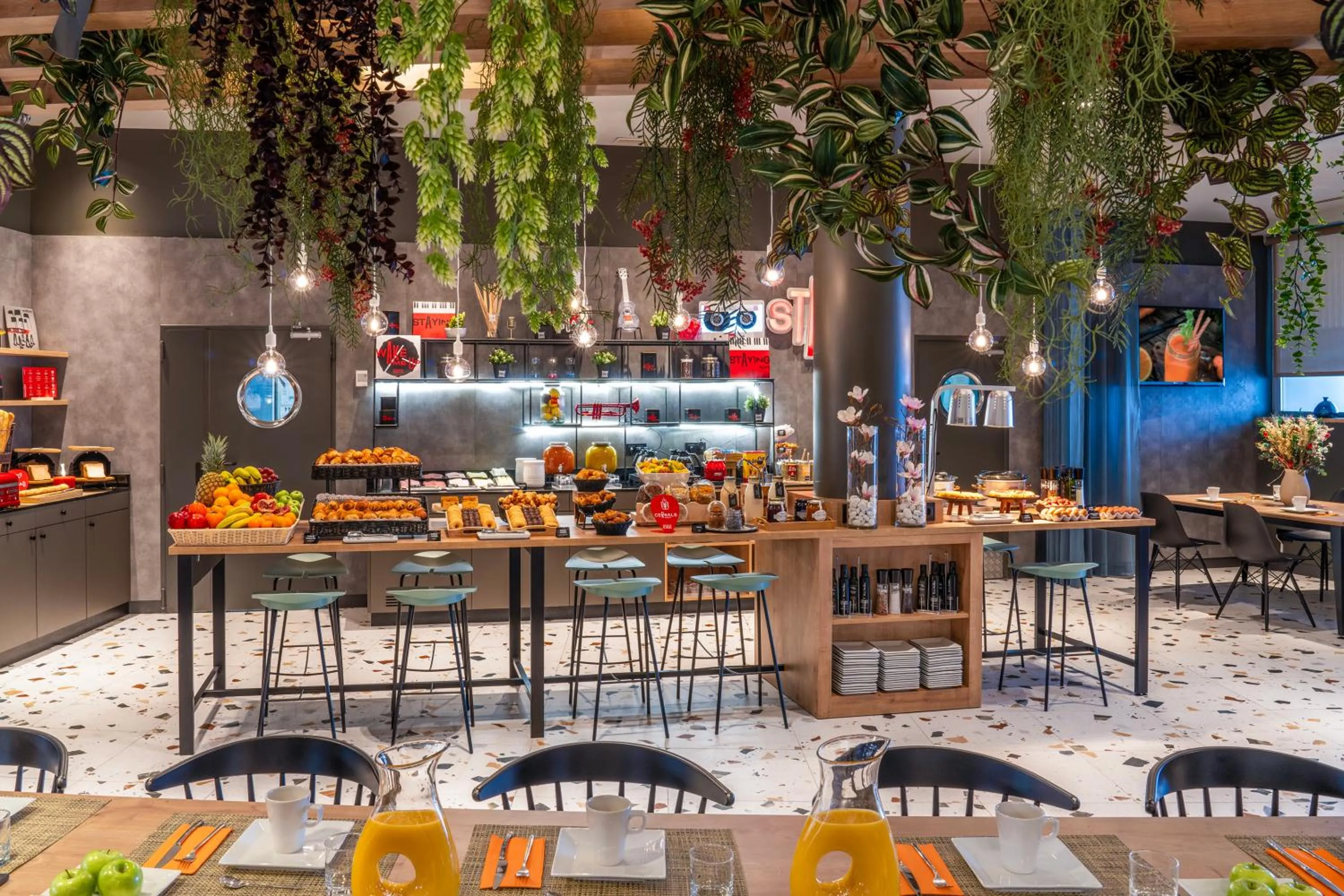 Breakfast in Ibis Madrid Aeropuerto Barajas