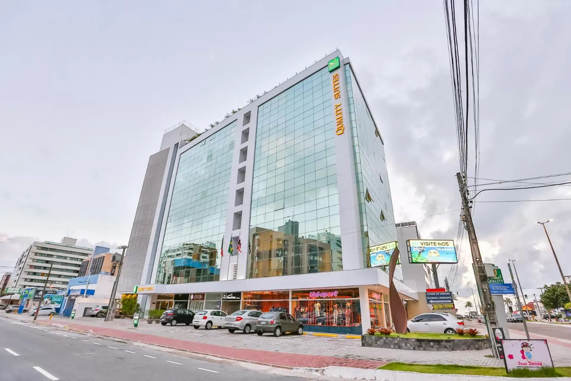 Property building in Quality Suítes João Pessoa Property building in Quality Suítes João Pessoa