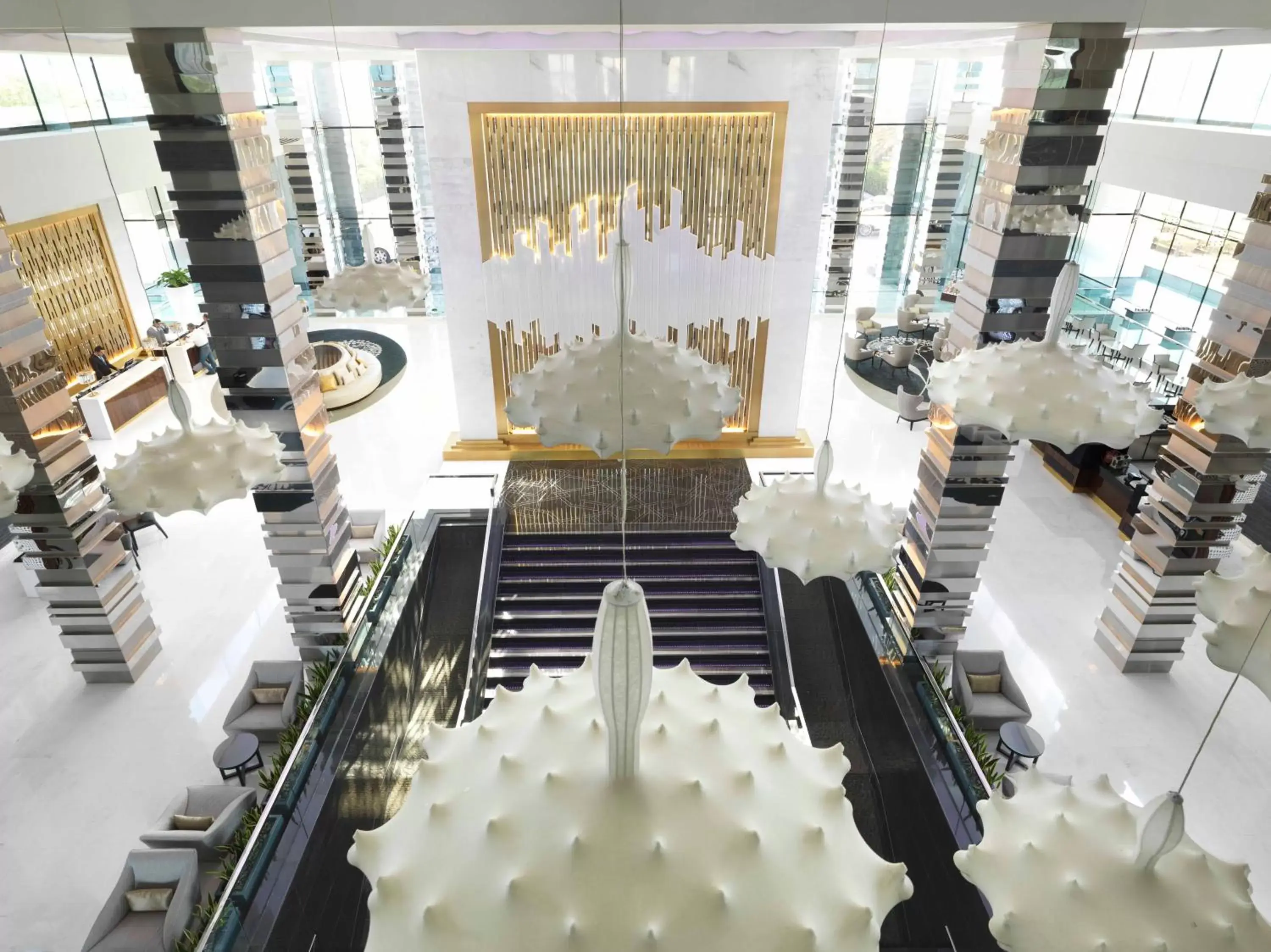 Lobby or reception in Fairmont Bab Al Bahr