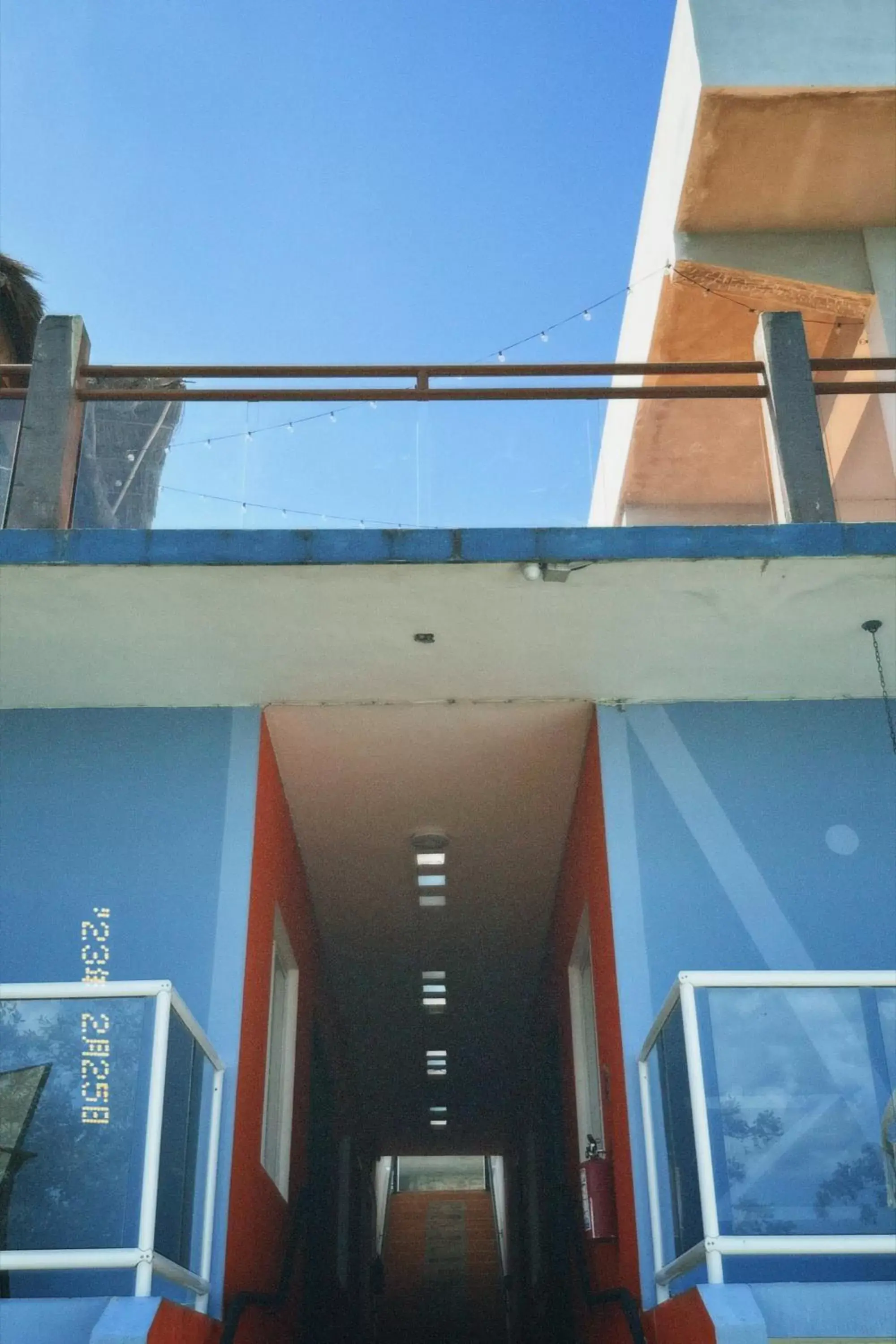 Property building in Hotel Awazul Bacalar