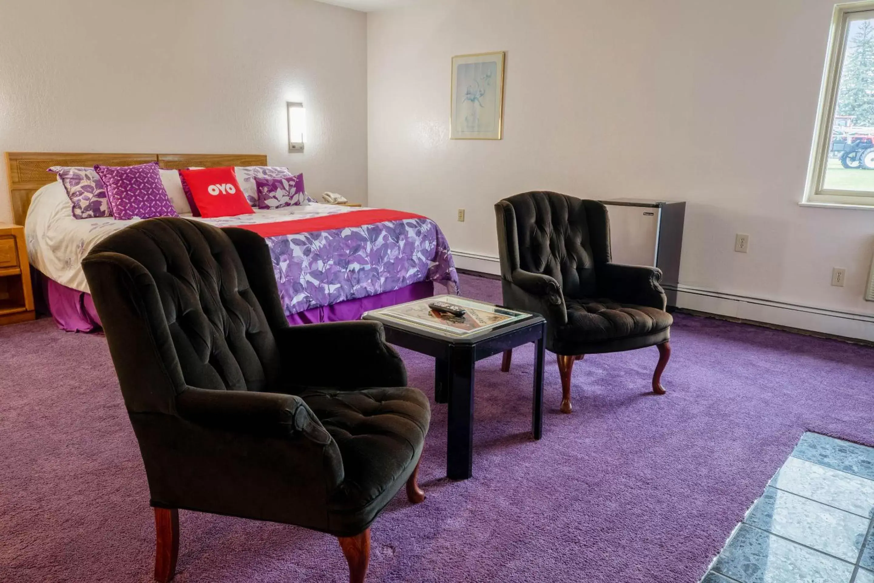 Bedroom, Seating Area in OYO Hotel Chesaning Route 52 & Hwy 57