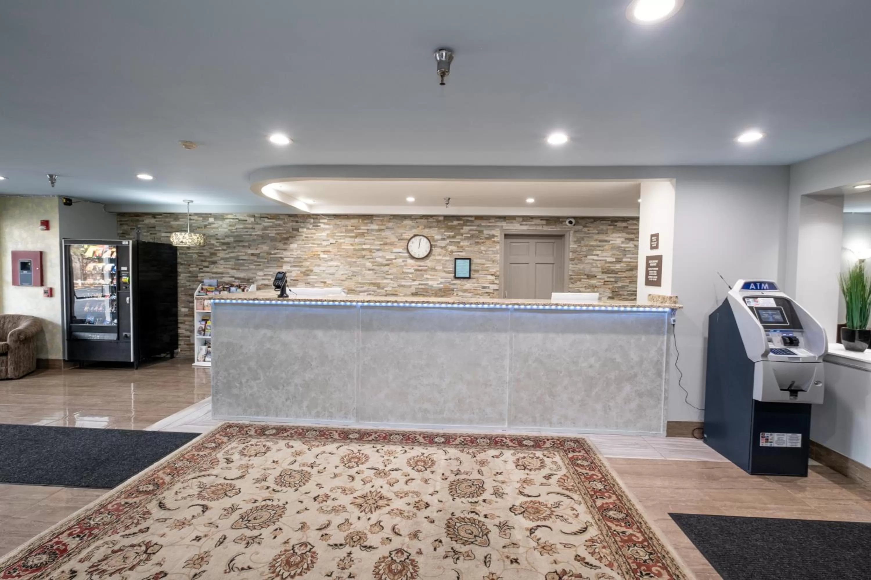 Lobby or reception in Hilltop Inn & Suites, near Foxwoods Casino