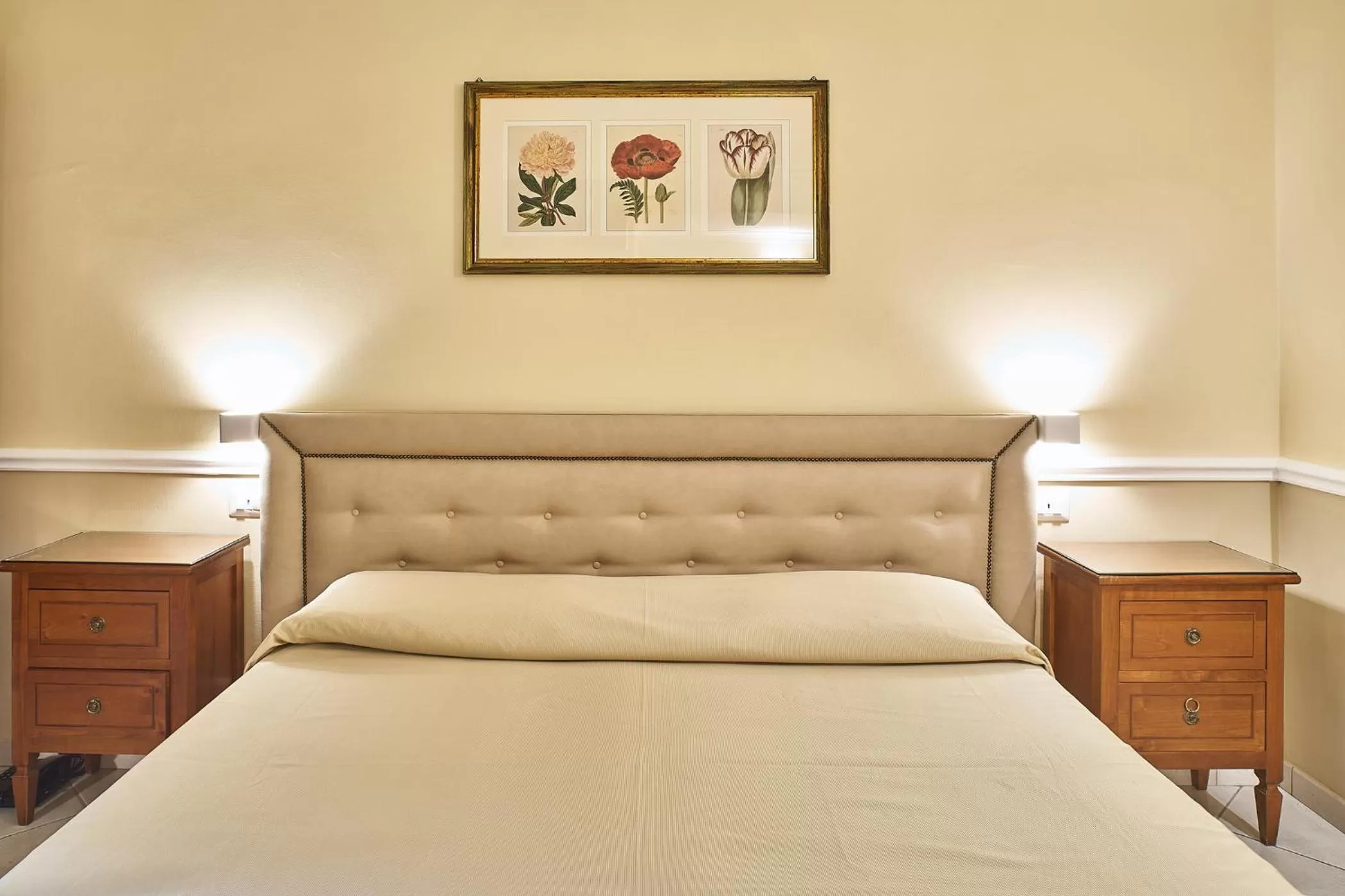 Bed in Albergo Chiusarelli