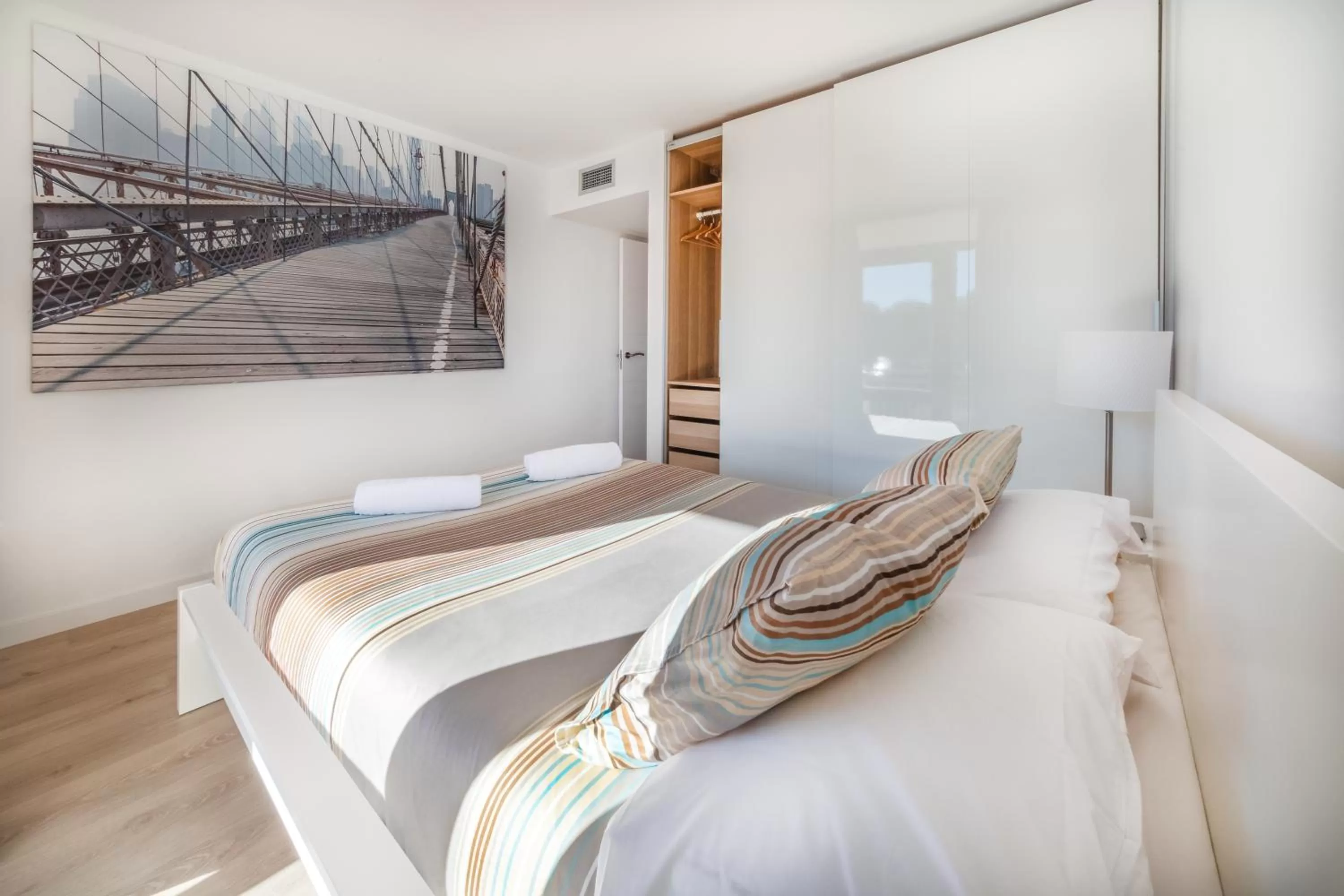 Bedroom, Bed in Agaró Cambrils Apartments