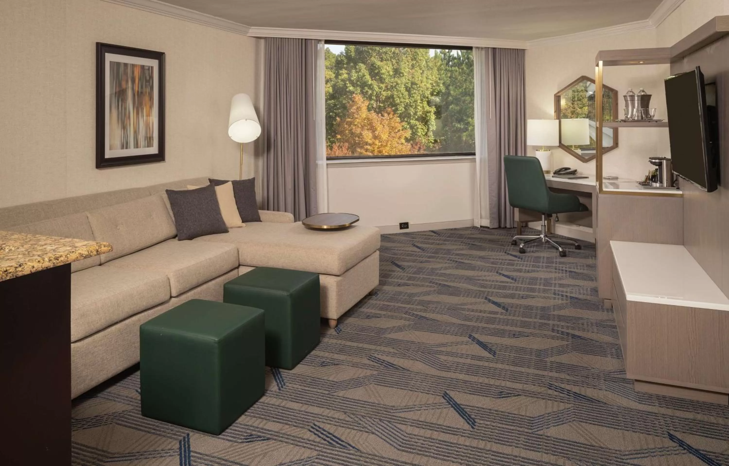 Bedroom in Hilton Durham near Duke University