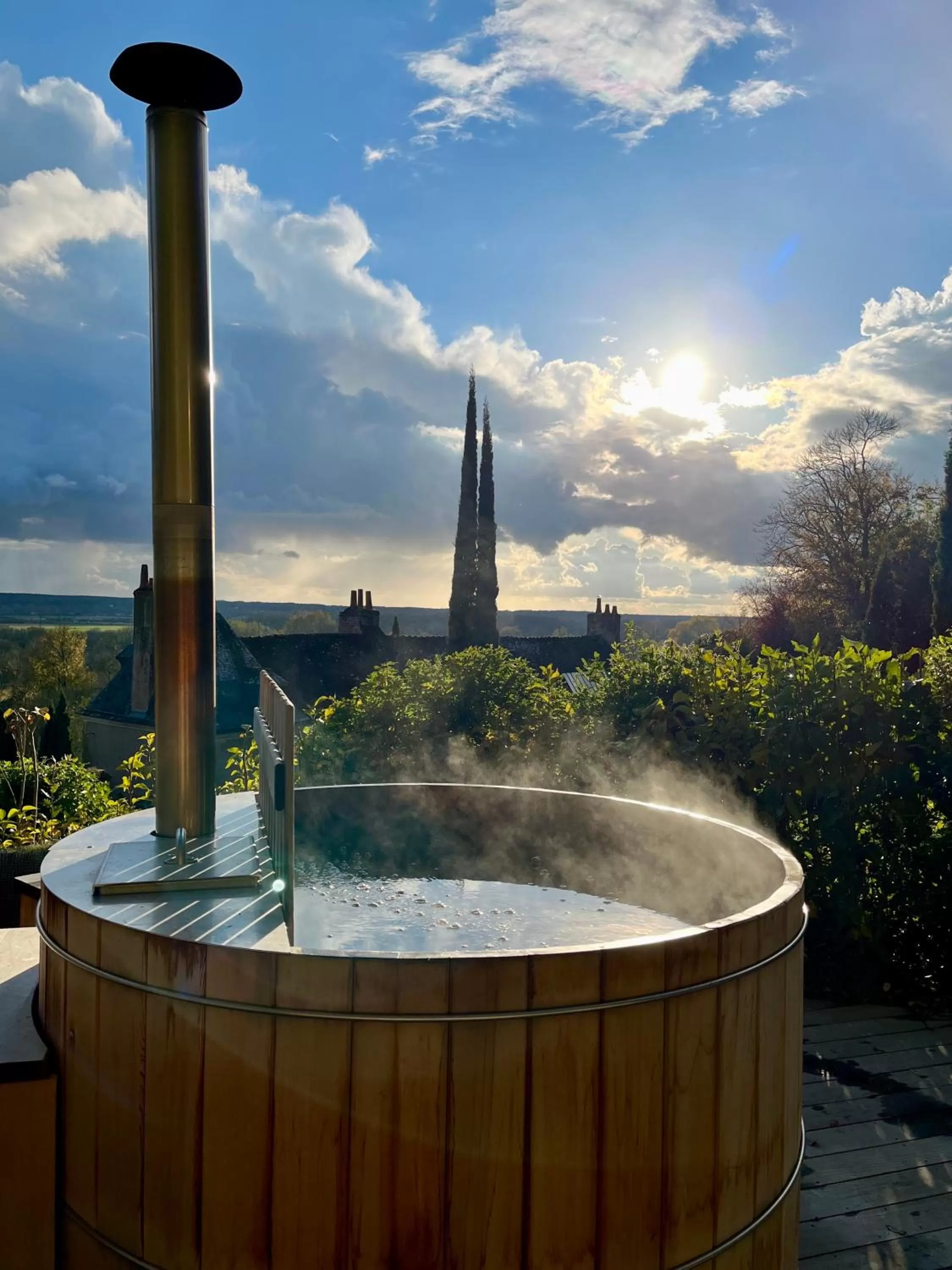 Hot Tub in Château de Nazelles Amboise