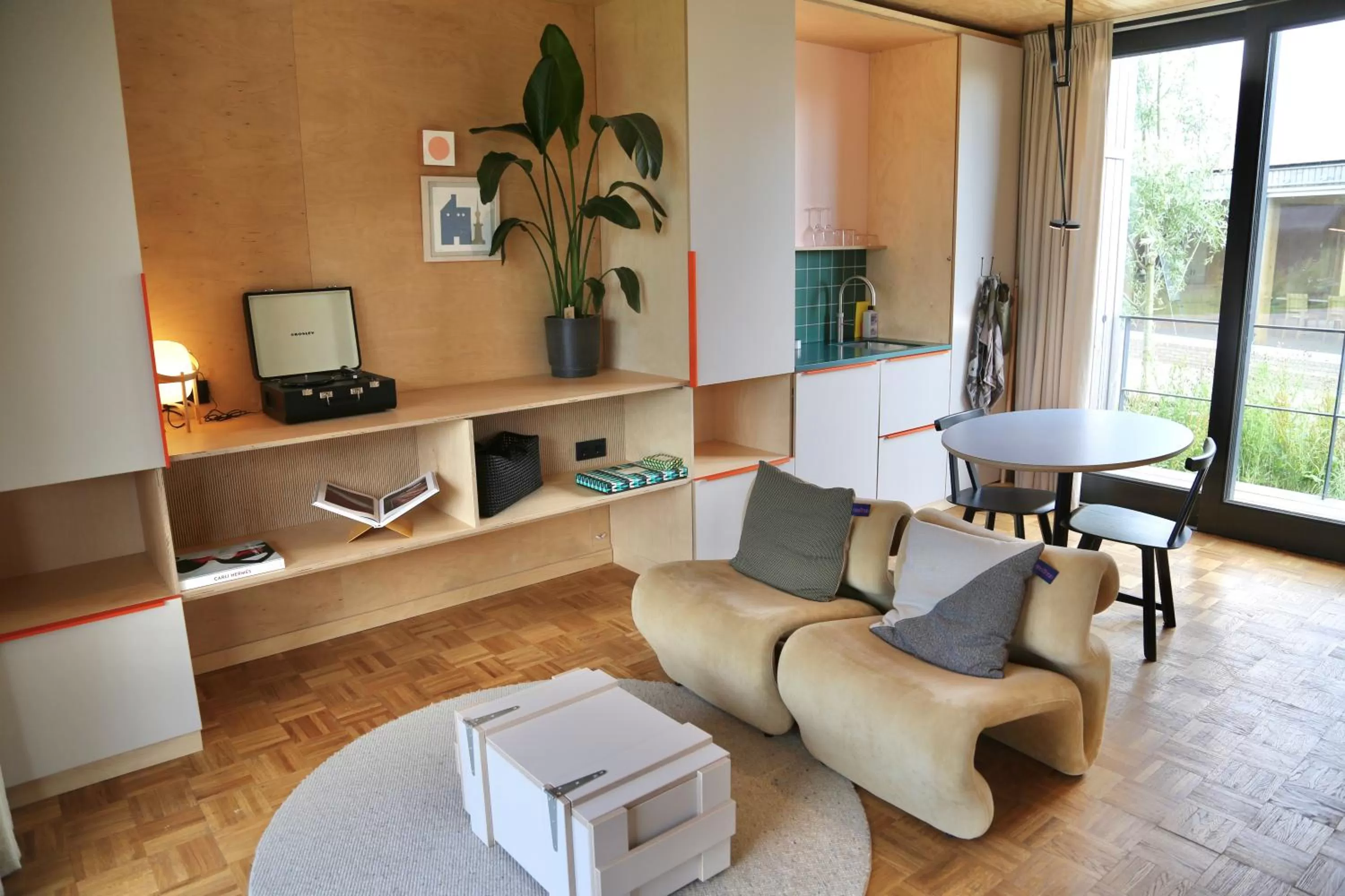 Seating Area in The Unbound Amsterdam