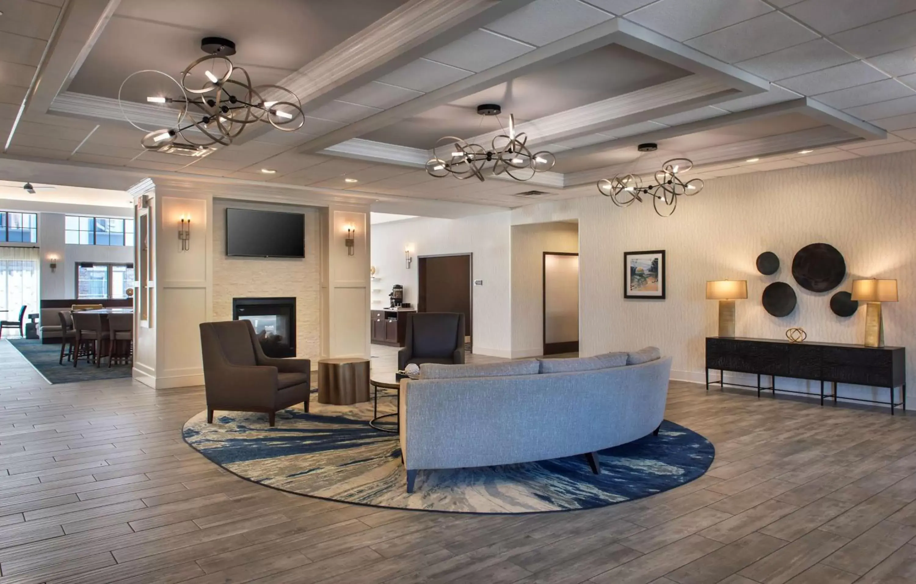 Lobby or reception, Lobby/Reception in Homewood Suites by Hilton Newburgh-Stewart Airport