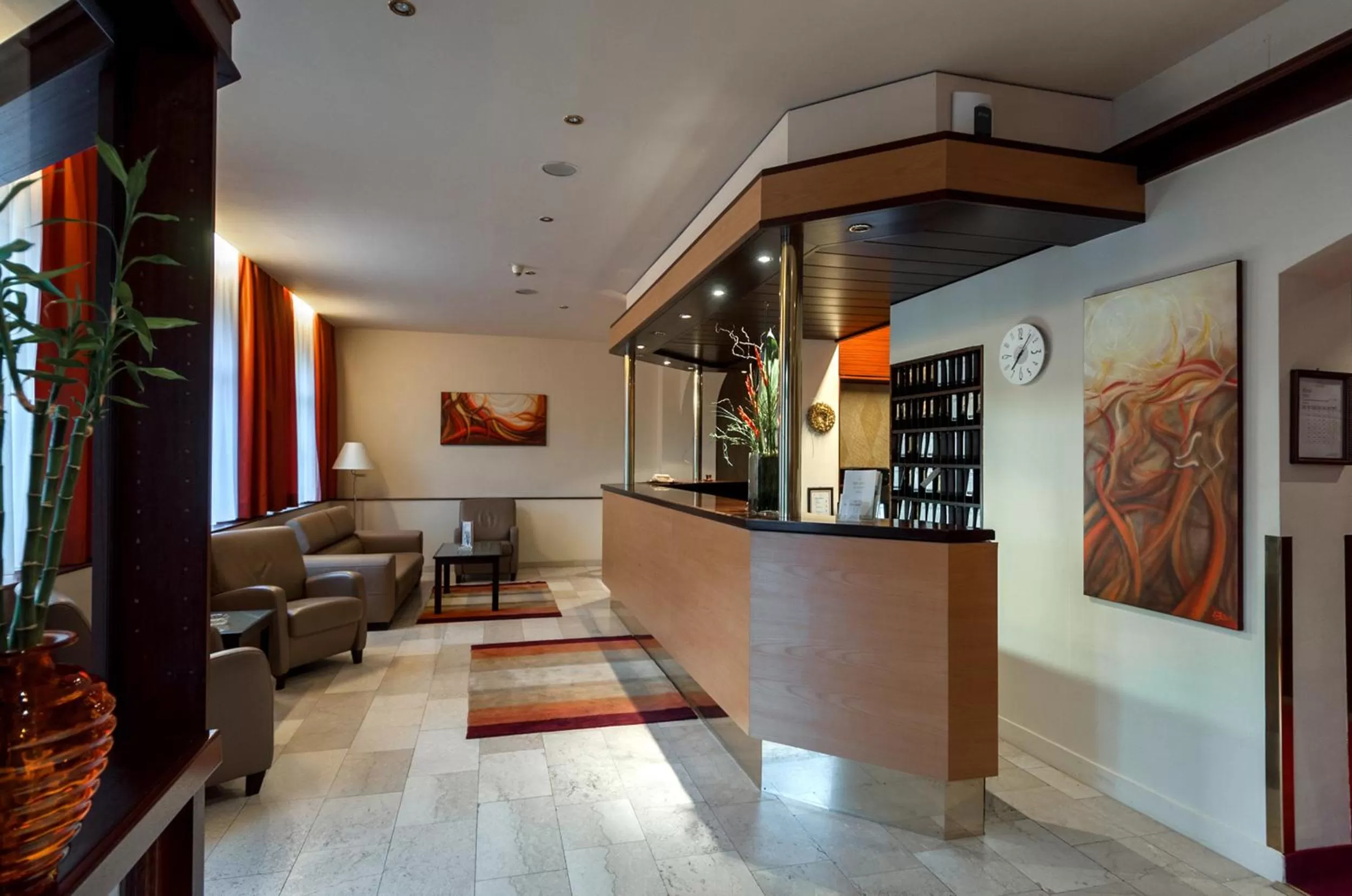 Lobby or reception in Club Hotel Cortina