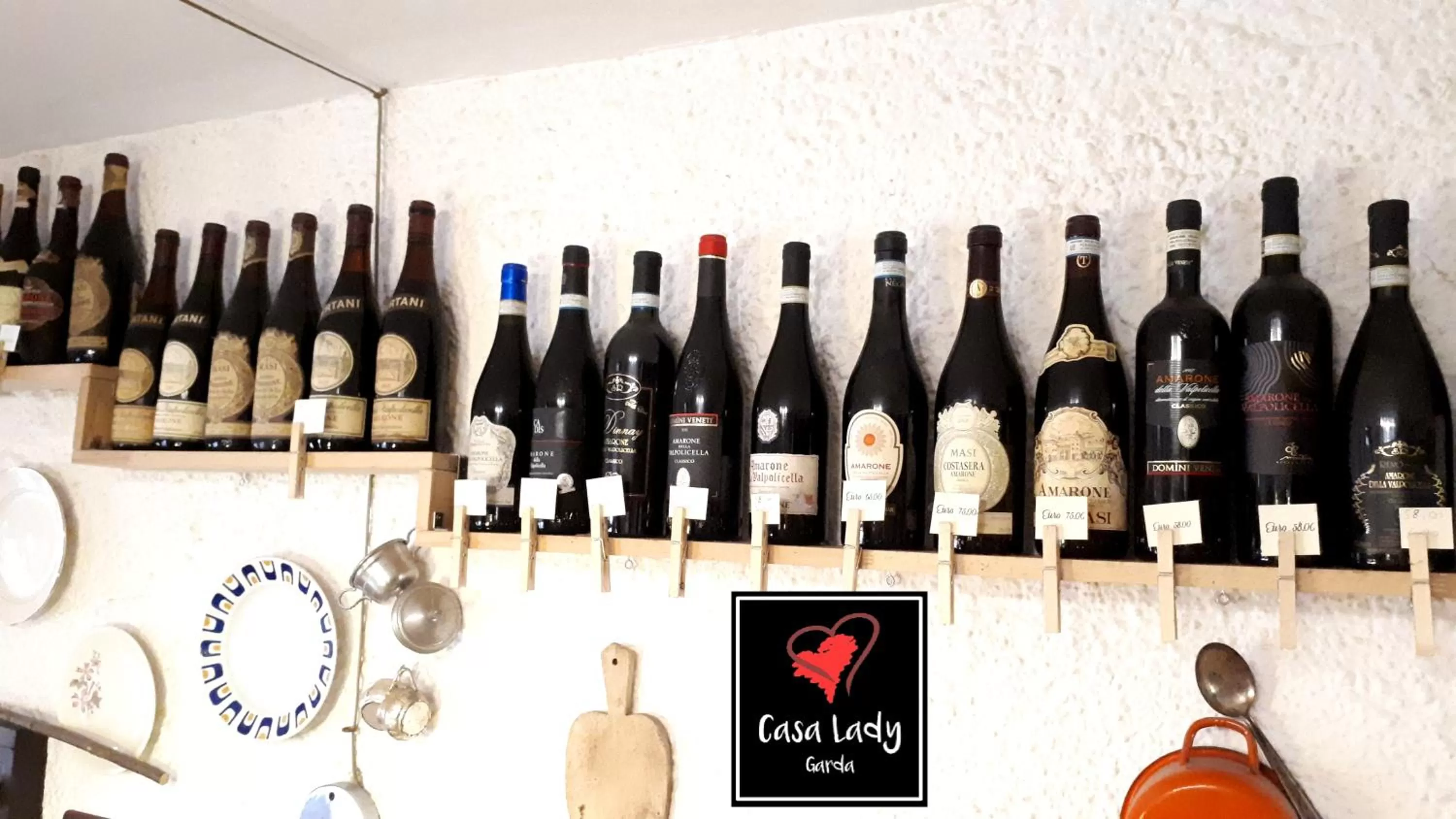 Alcoholic drinks in Casa Lady