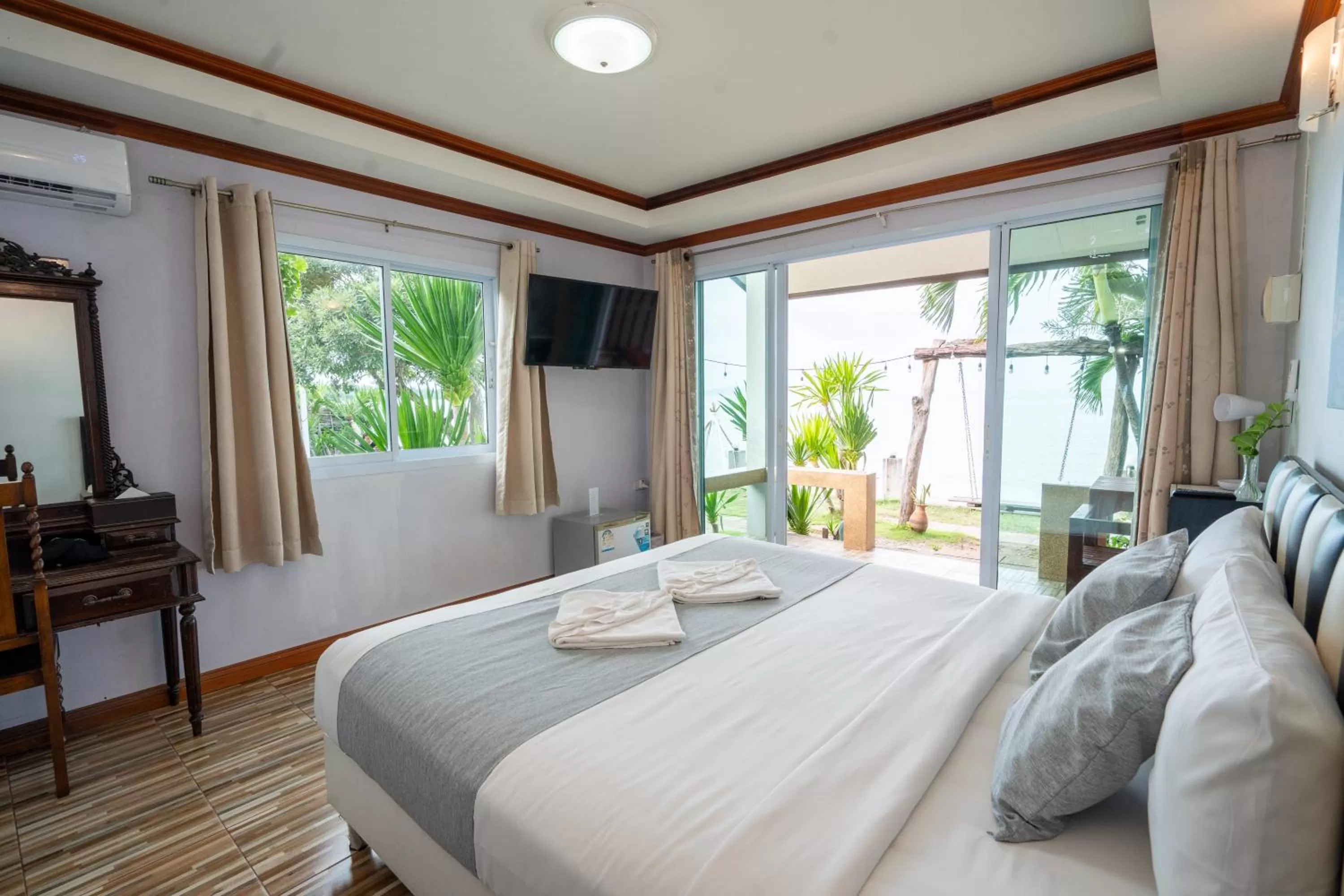 Bed in Janpa Resort