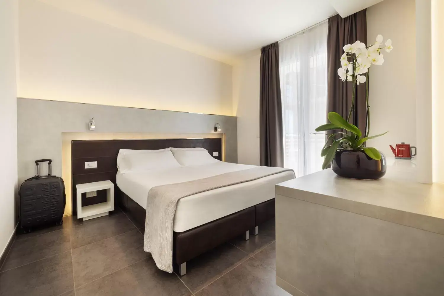 Bed in Baldinini Hotel