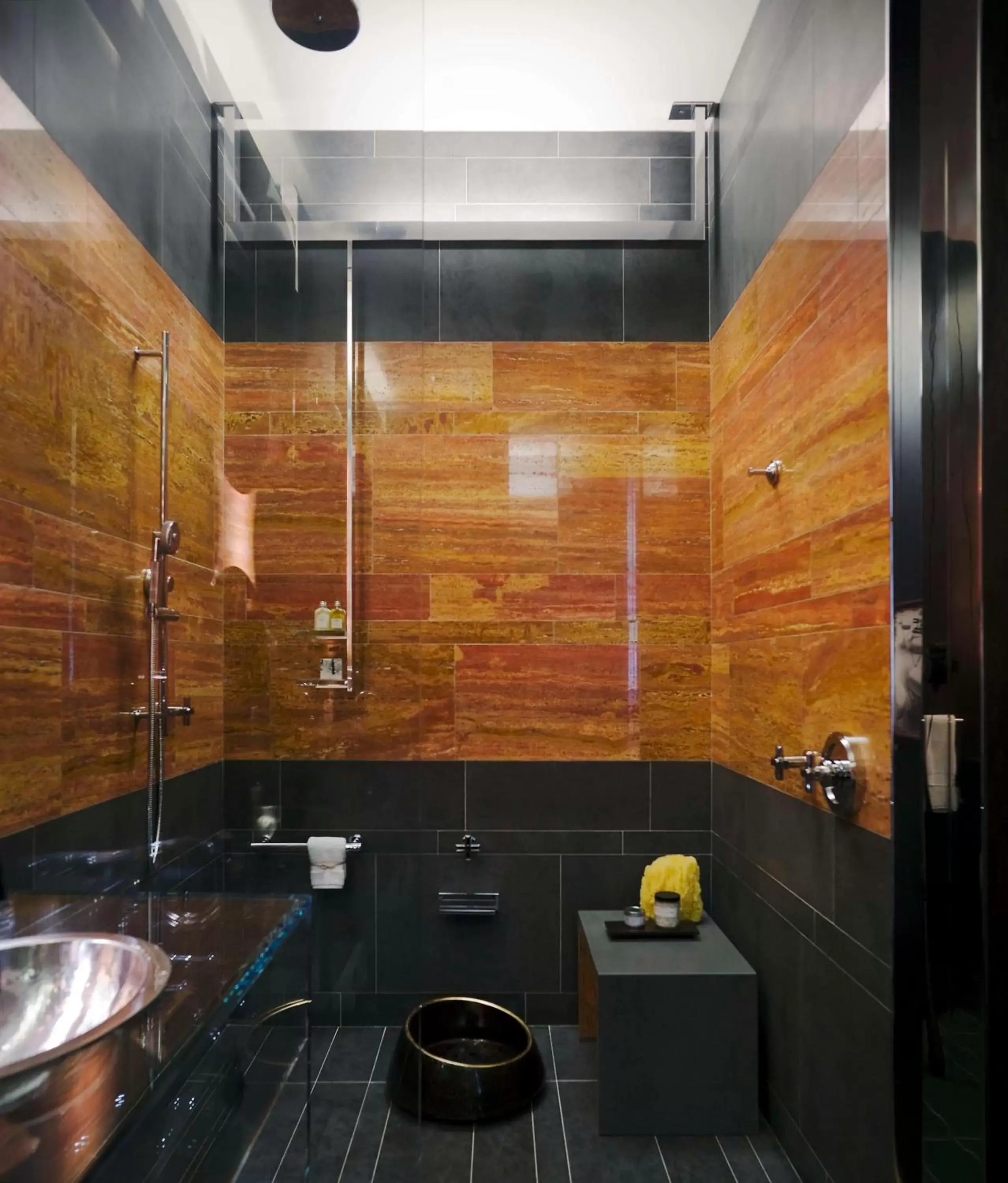 Bathroom in Andaz 5th Avenue-a concept by Hyatt