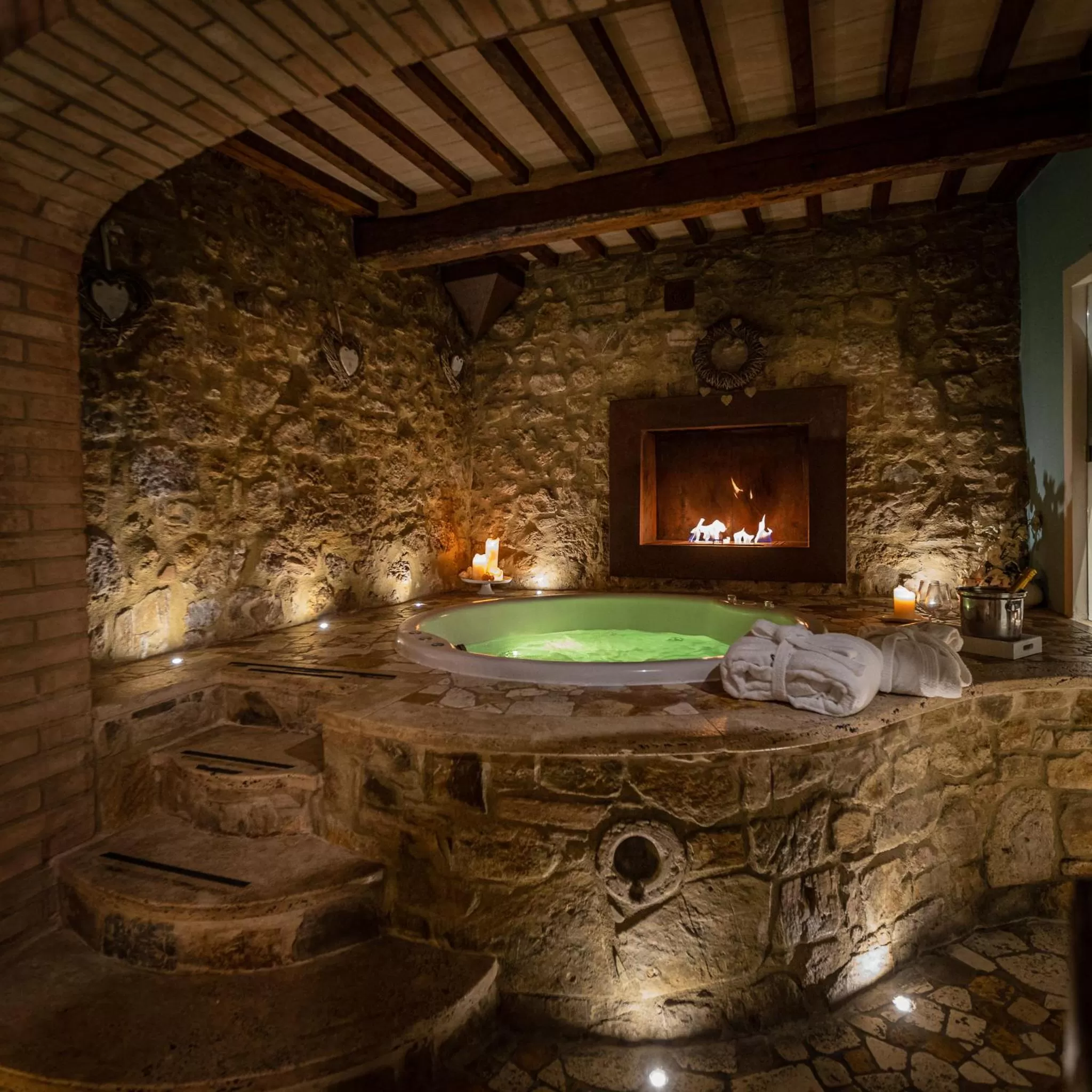 Spa and wellness centre/facilities in PALAZZO DEL CAPITANO Wellness & Relais - Luxury Borgo Capitano Collection