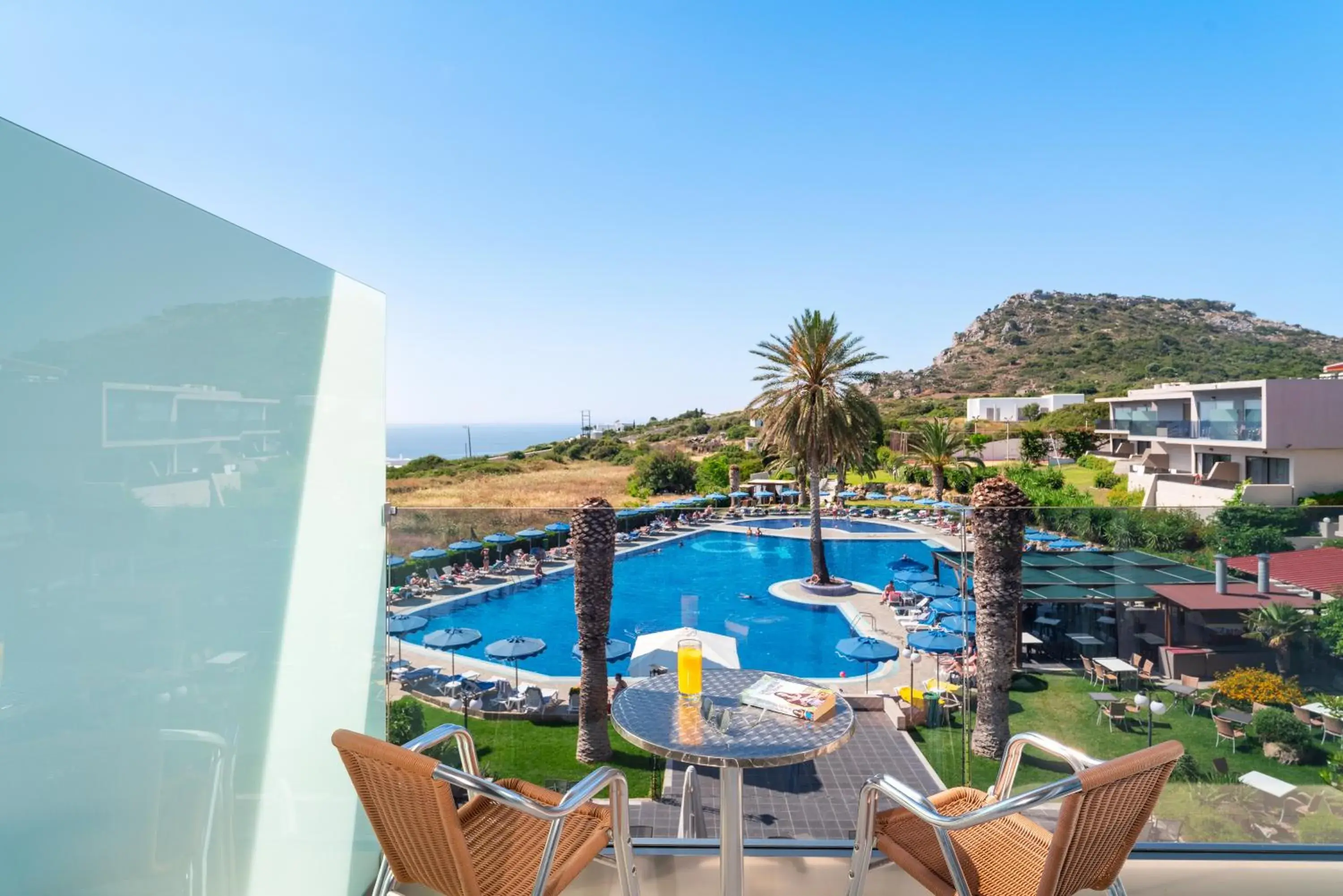 Pool View in Cathrin Hotel