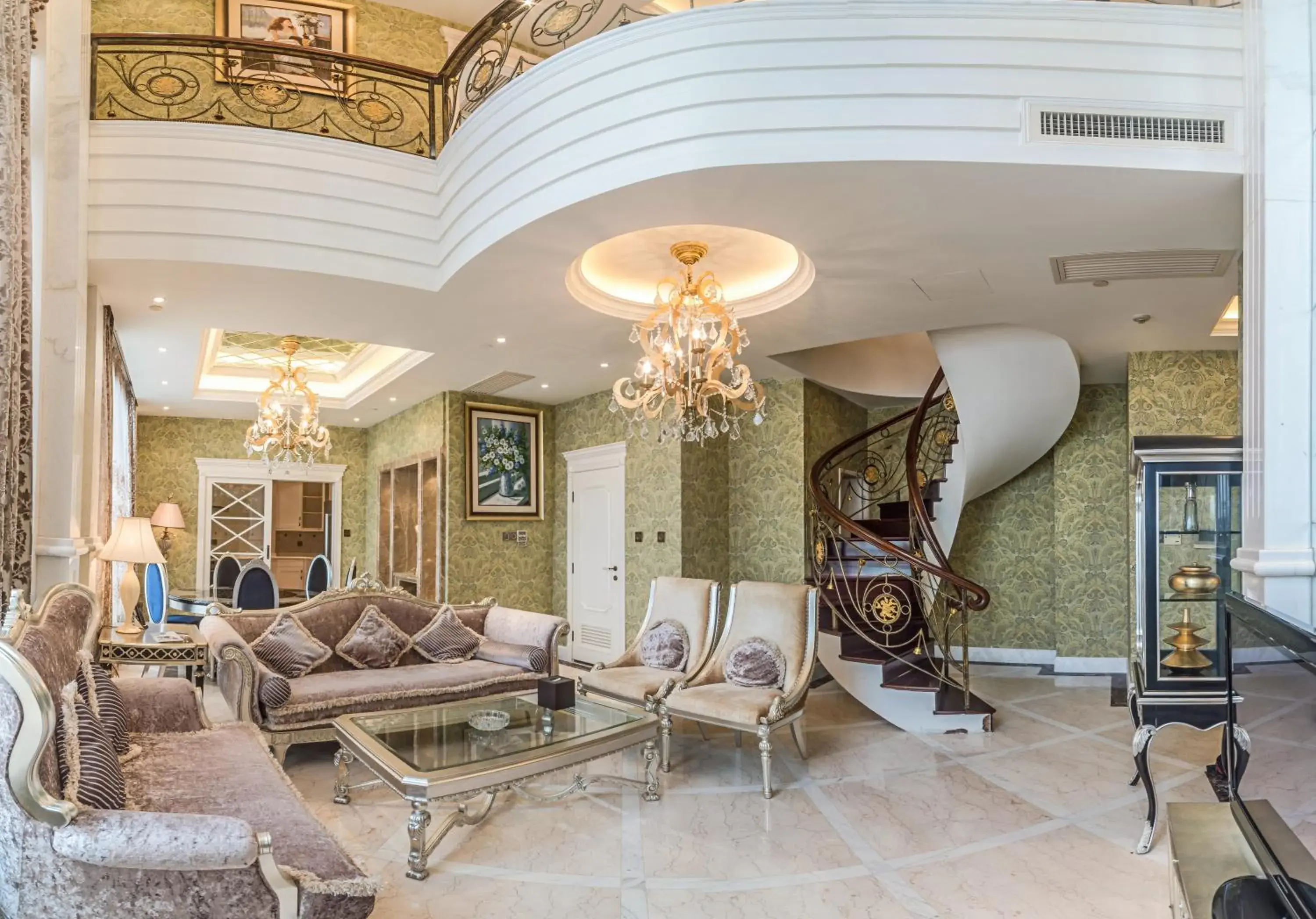 Living room, Seating Area in Haikou Mingguang Shengyi Hotel (Previous Mingguang International Hotel)