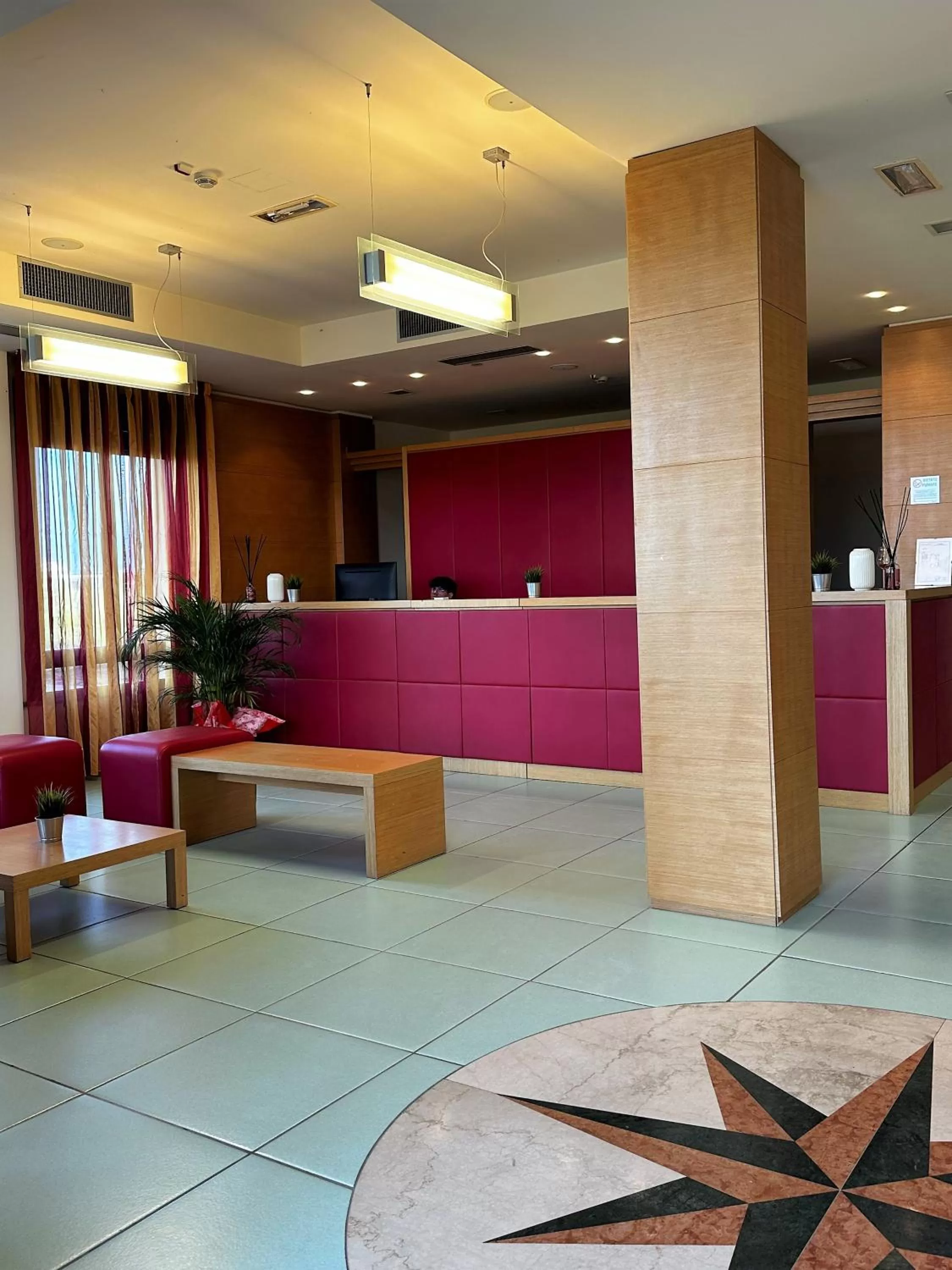 Lobby or reception in Hotel Grecale - Venturina Terme