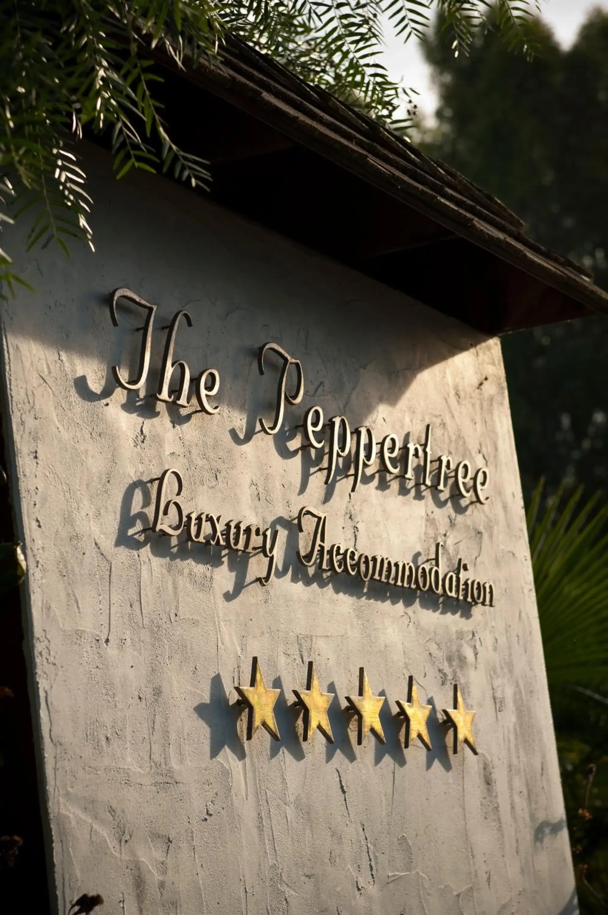 Facade/entrance, Property Logo/Sign in The Peppertree Luxury Accommodation