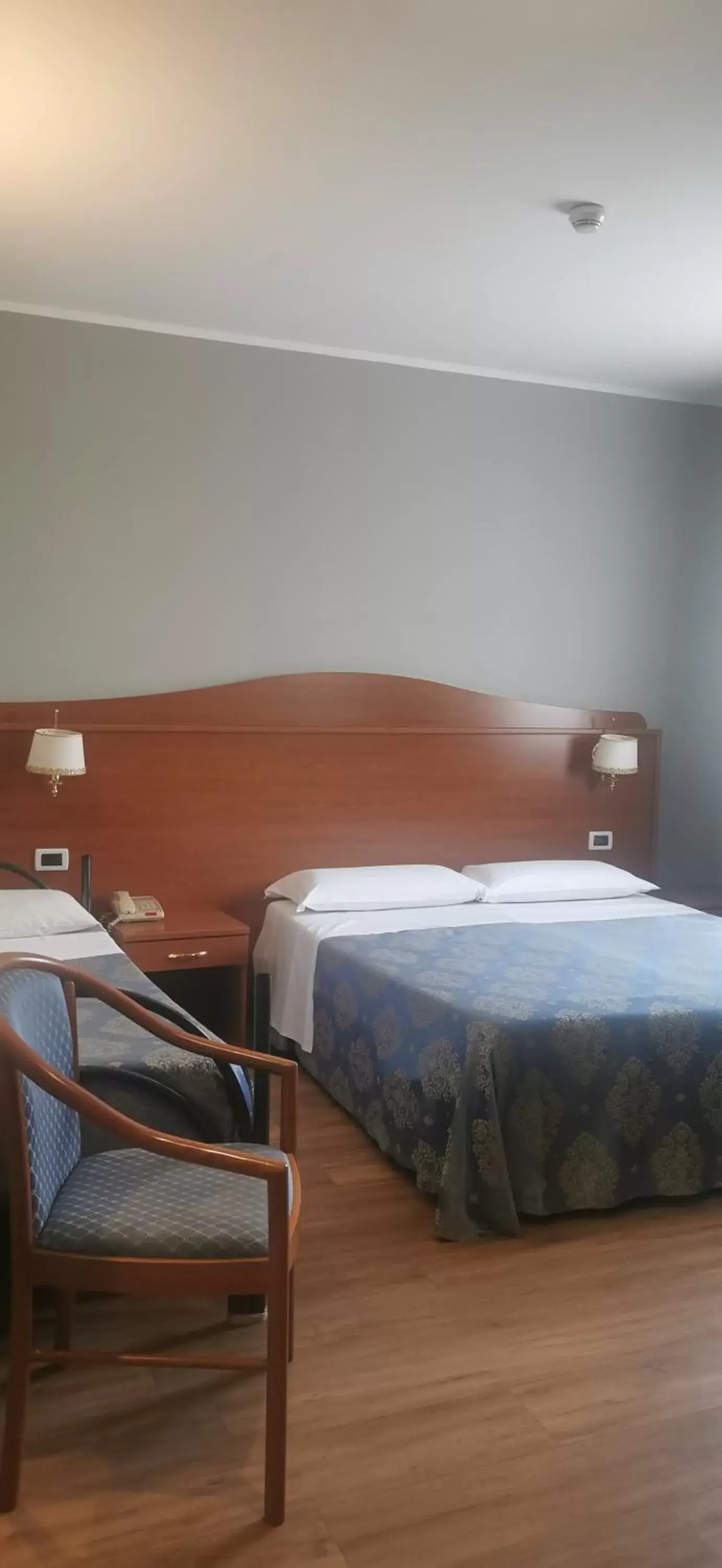 Bed in Hotel Rigolfo