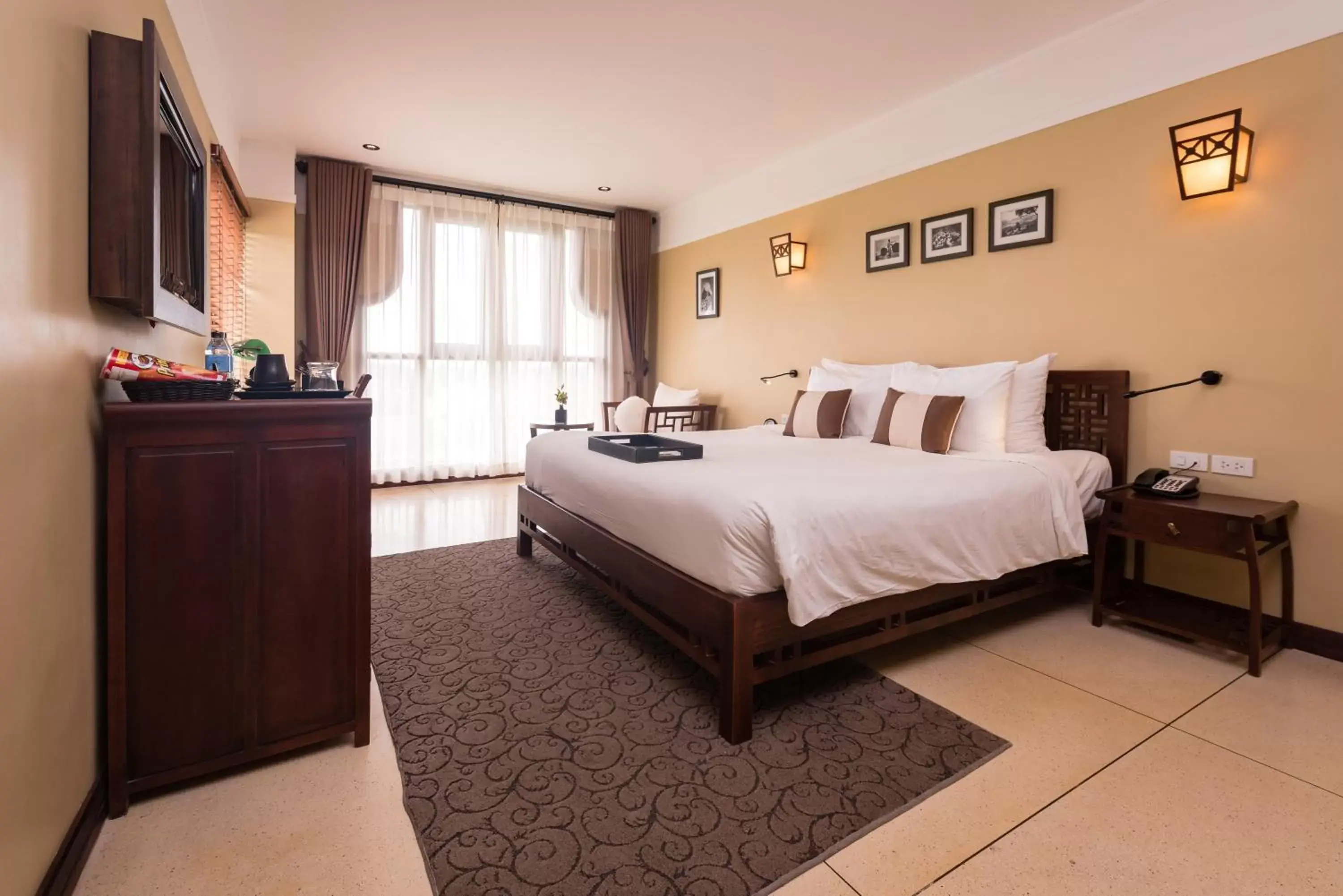 Bedroom, Bed in La Siesta Hoi An Resort & Spa