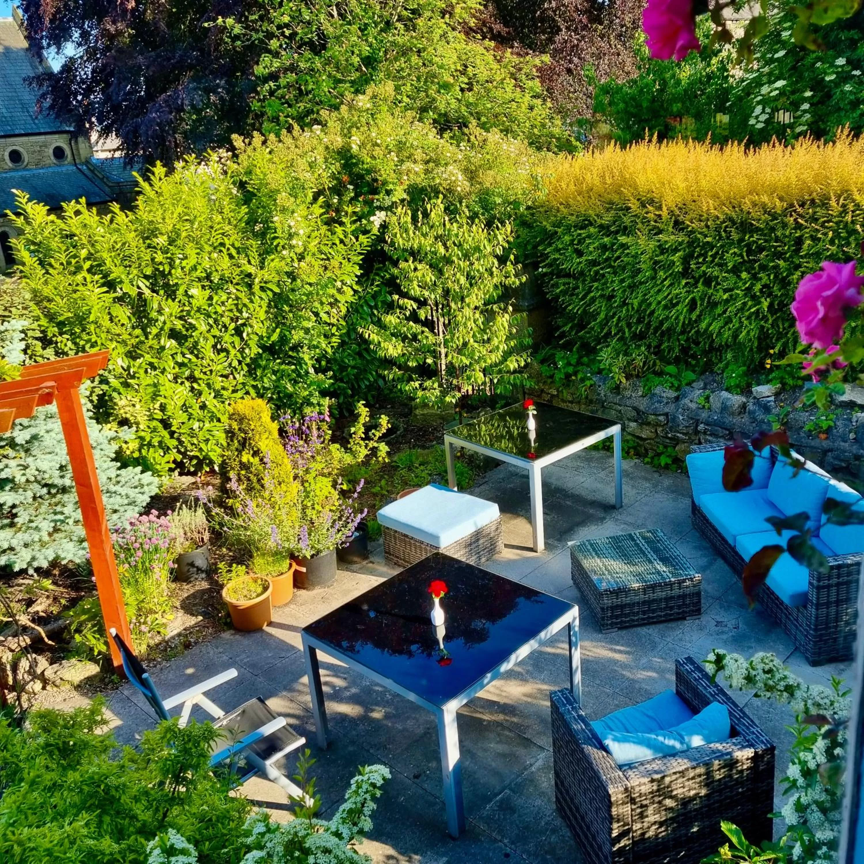 Balcony/Terrace in Grange Boutique Hotel