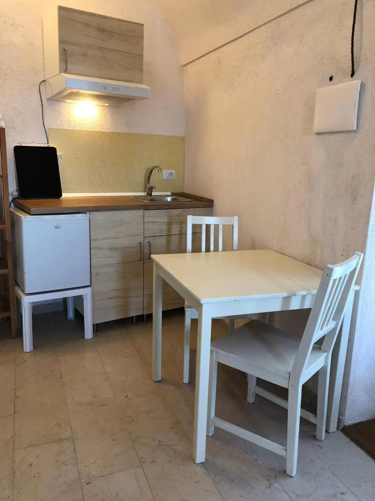 Kitchen/Kitchenette in Rocca Sul Mare Hotel