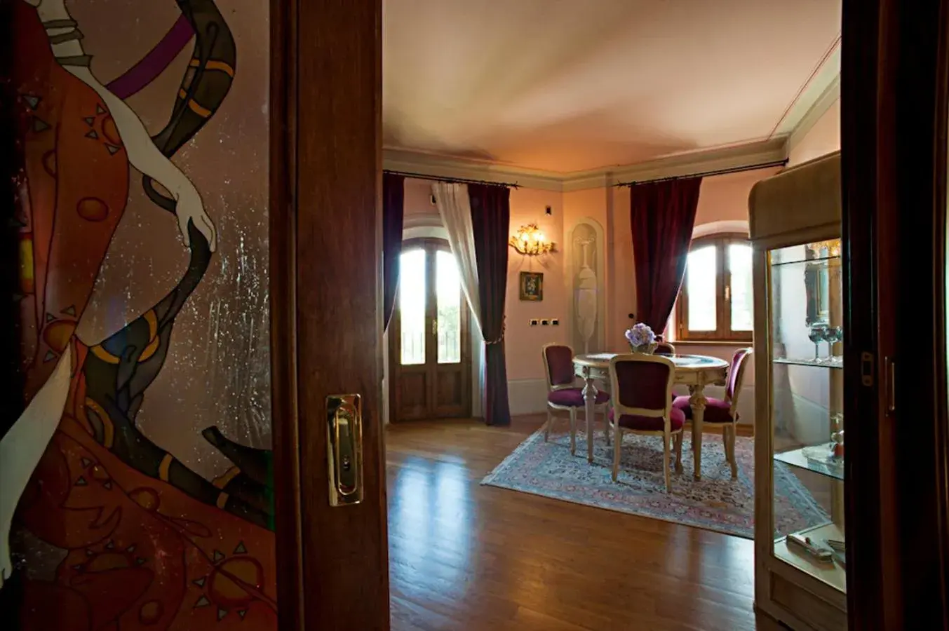 Living room, Dining Area in Albergo La Lanterna