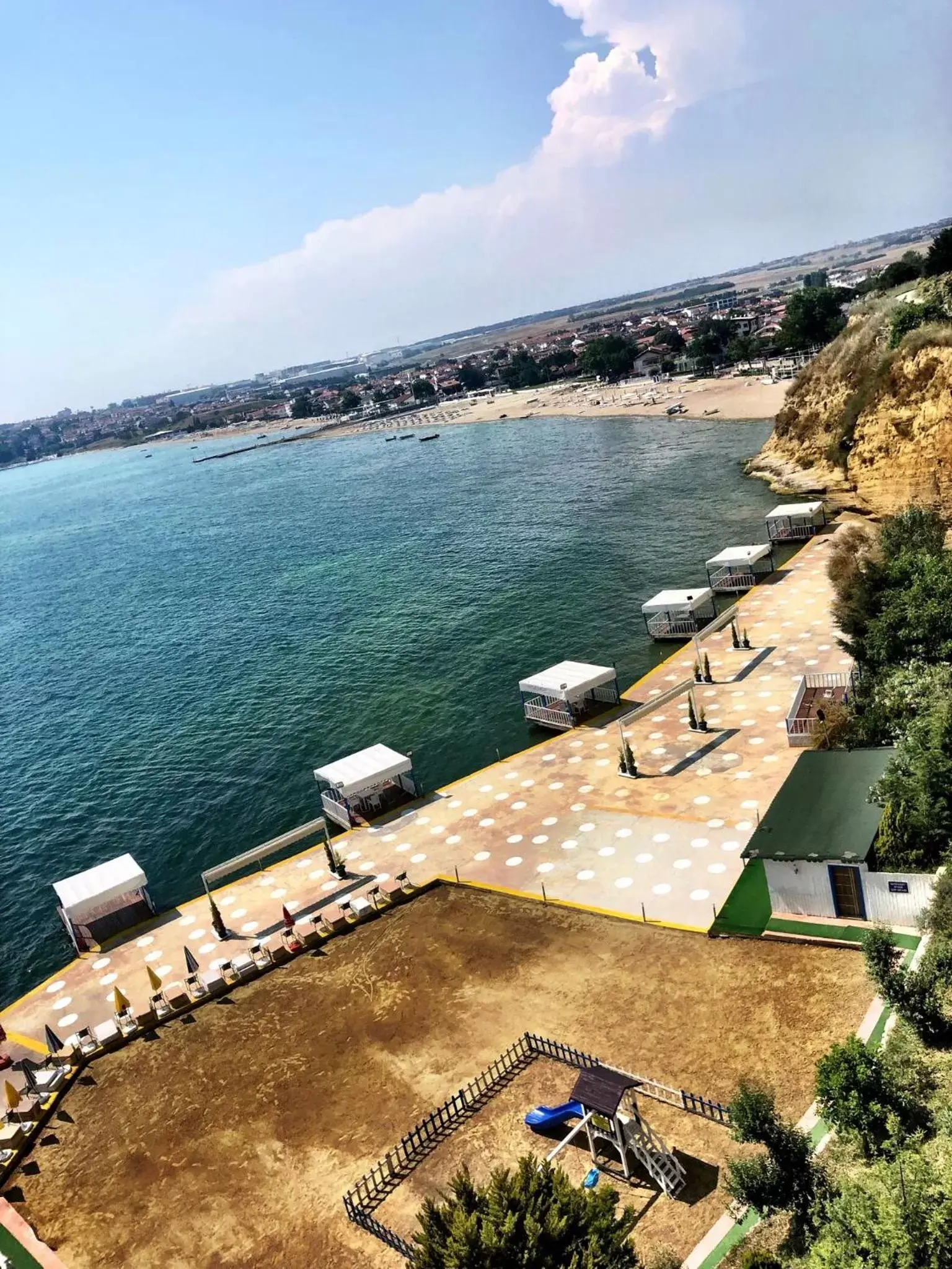 Bird's eye view in Family Resort Hotel Bird's eye view in Family Resort Hotel