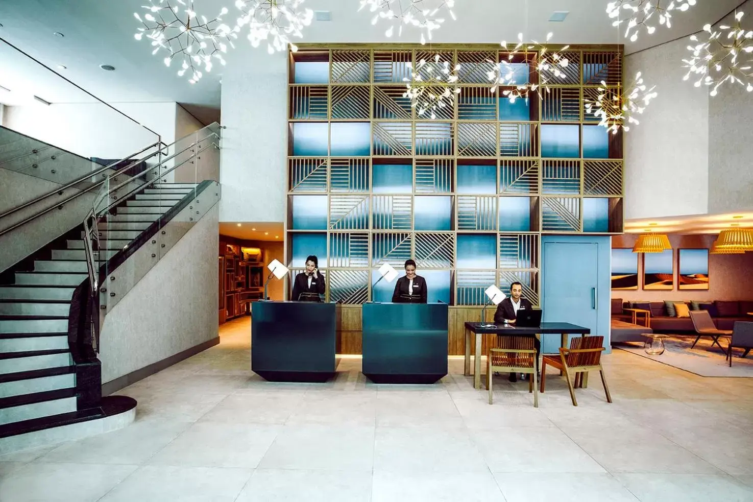 Lobby or reception in Radisson Oscar Freire Lobby or reception in Radisson Oscar Freire