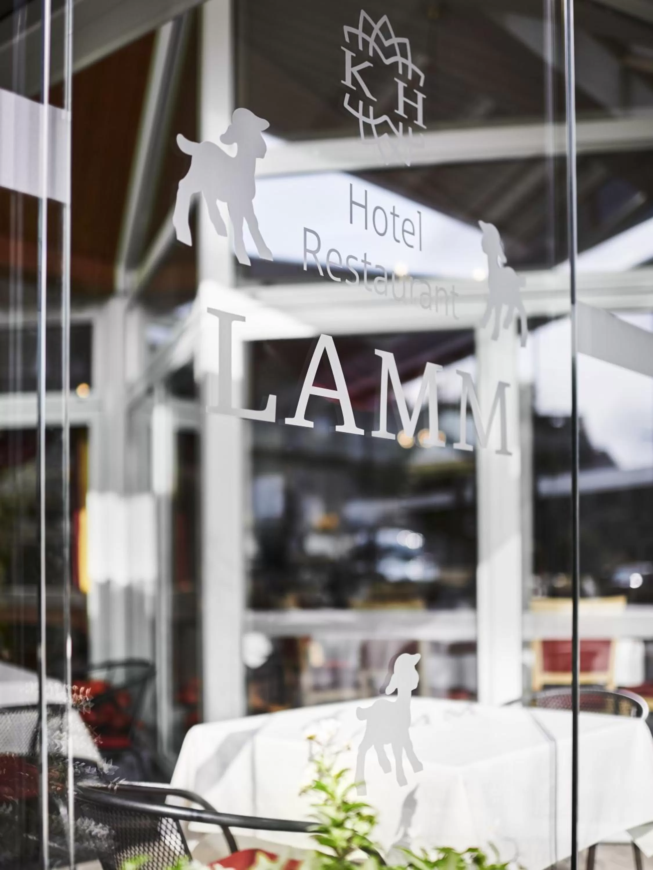 Restaurant/places to eat in Hotel Lamm