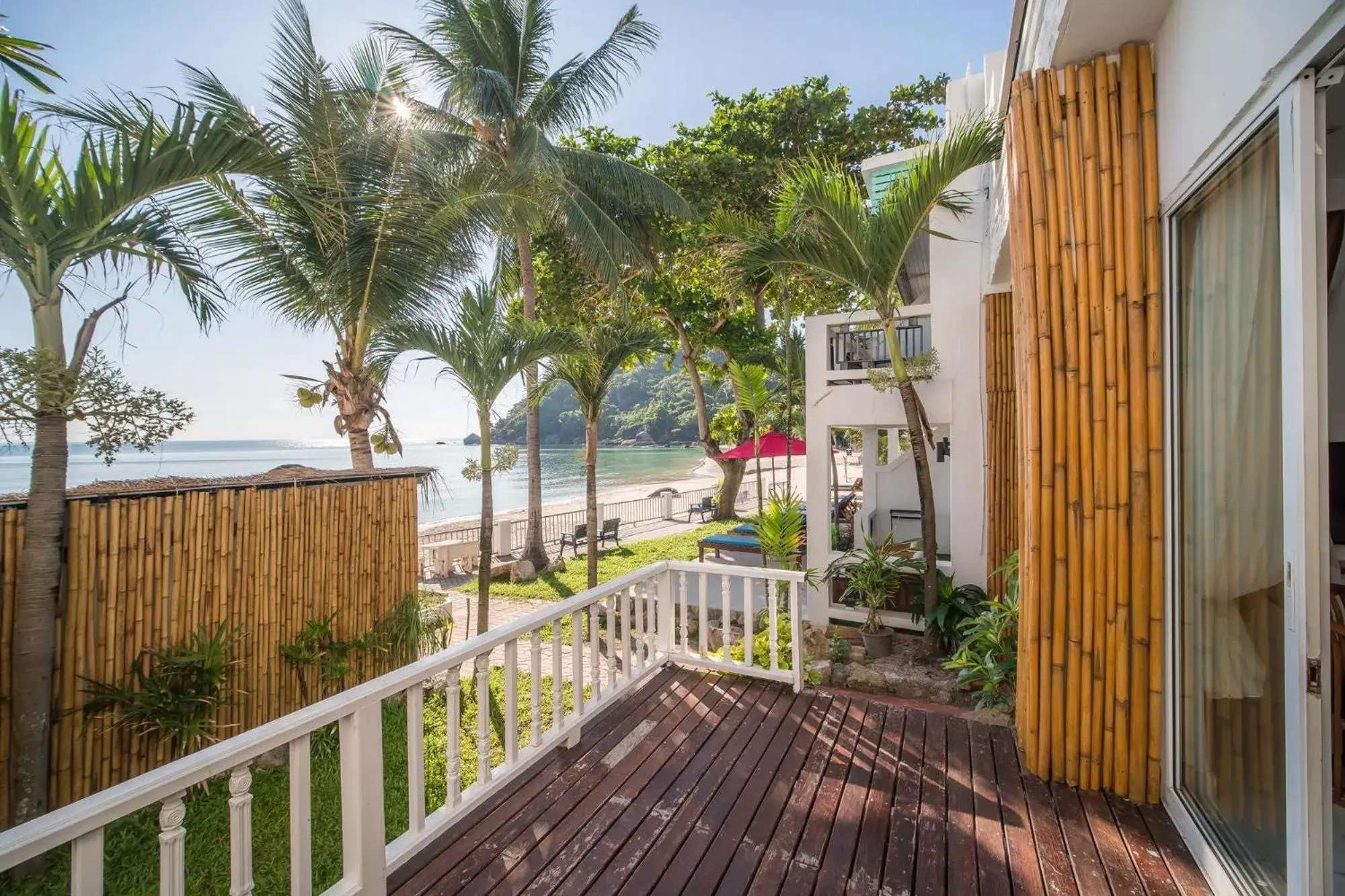 Balcony/Terrace in Crystal Bay Beach Resort