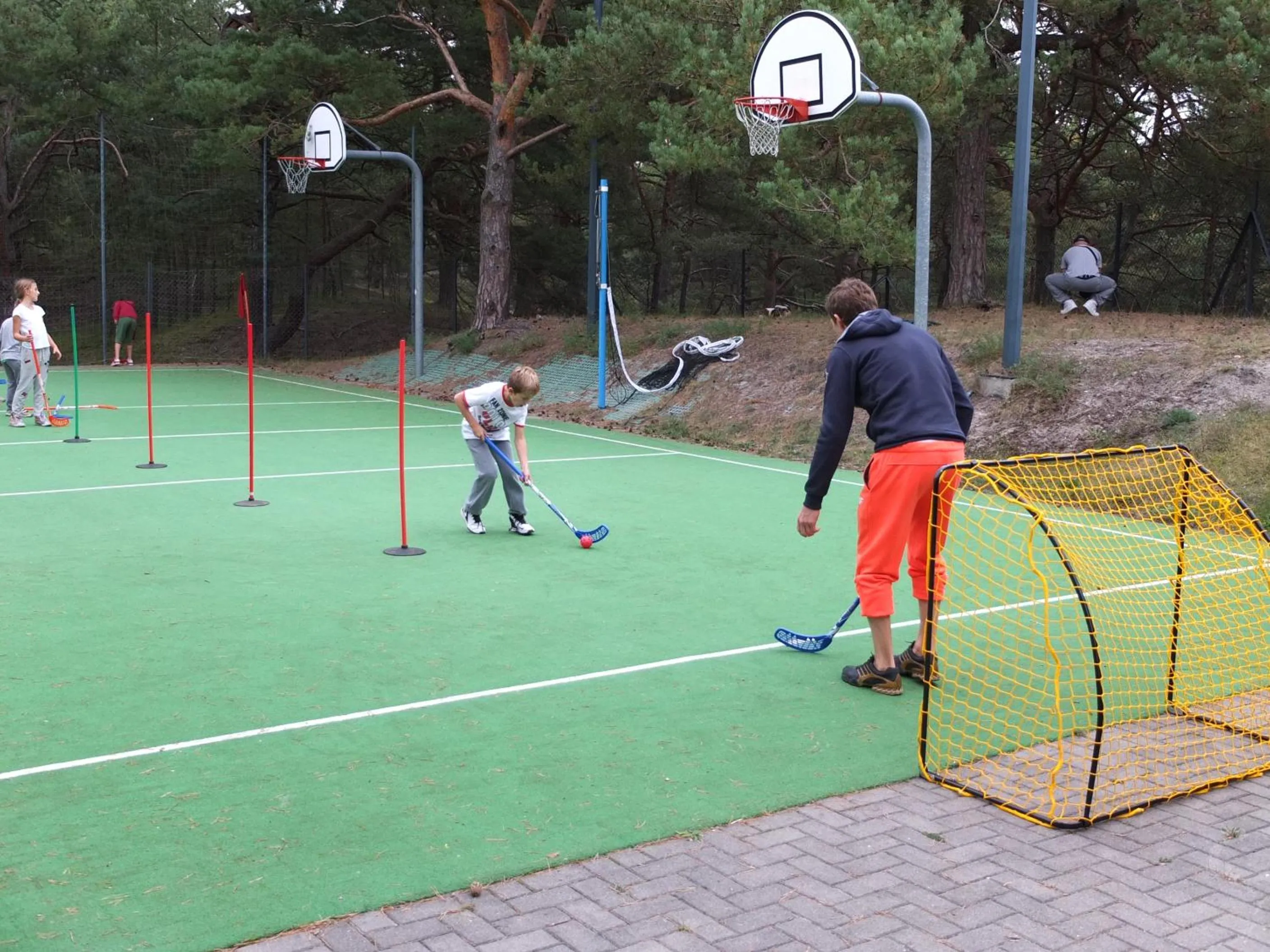 Tennis court in Best Western Hotel Jurata