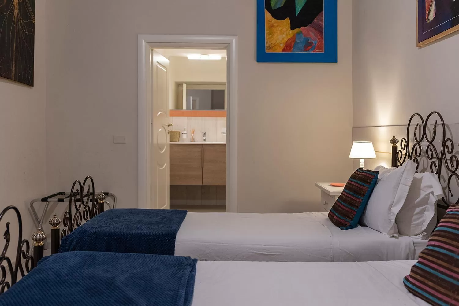 Bedroom, Bed in Domus Borbonica