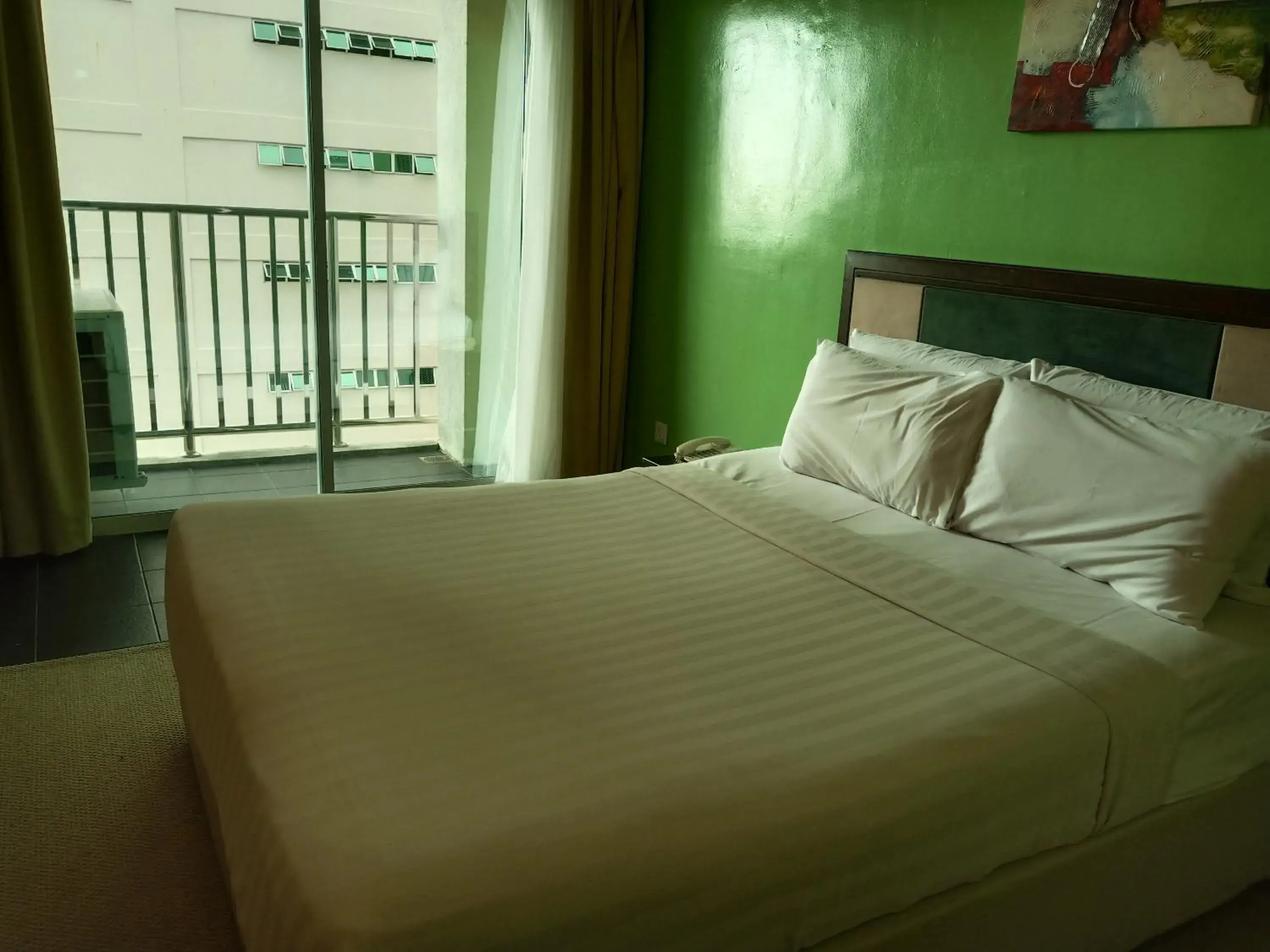 Bed in Hotel Taiping Perdana